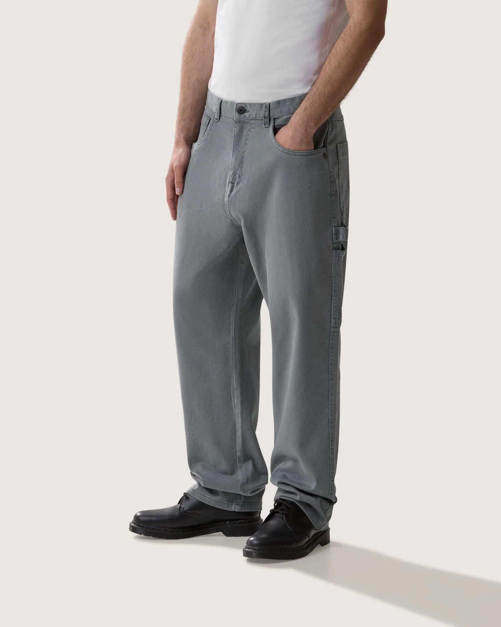 Pantaloni carpenter "Work Hard" uomo - Image 2