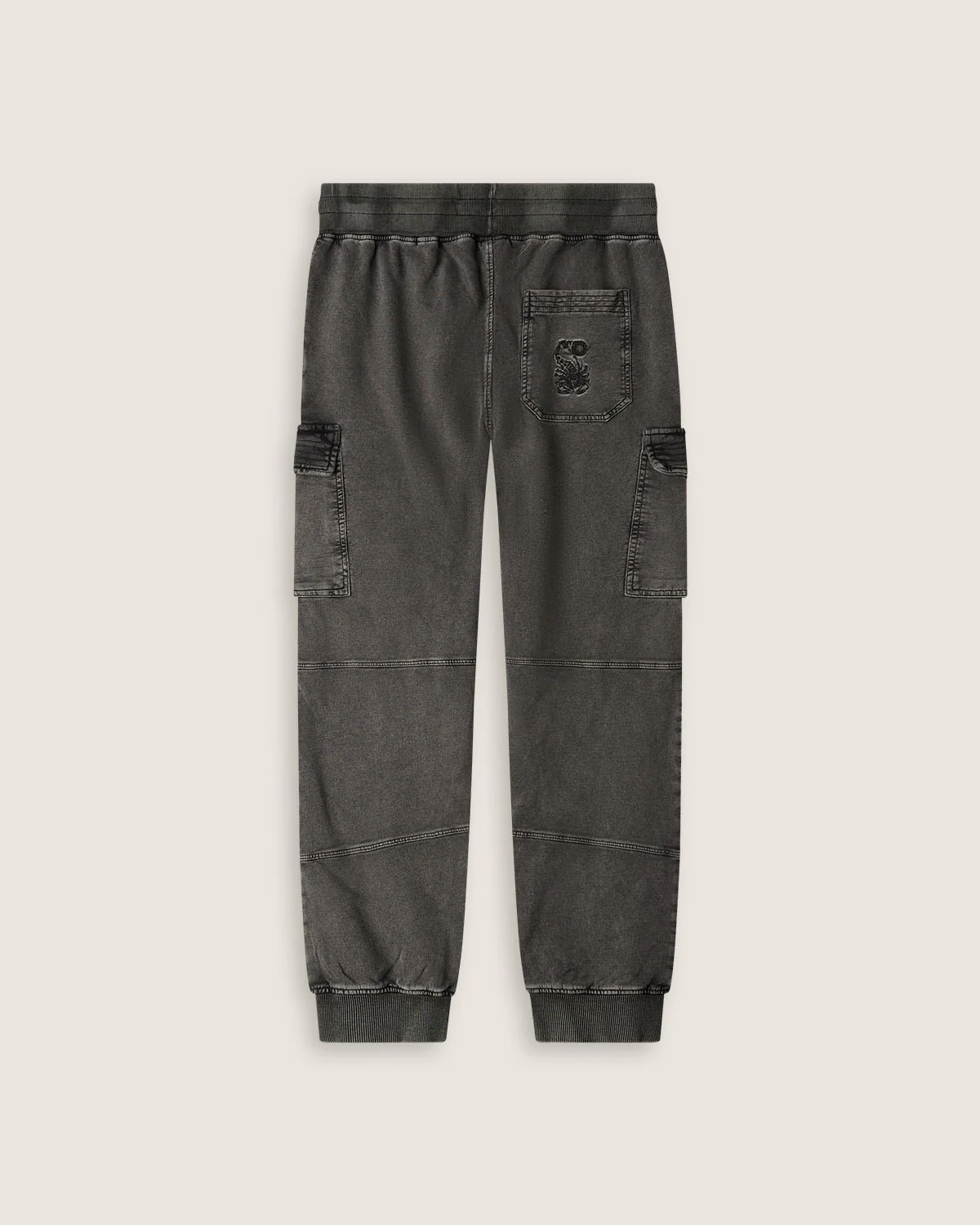 Pantaloni jogger cargo in felpa uomo - Image 3