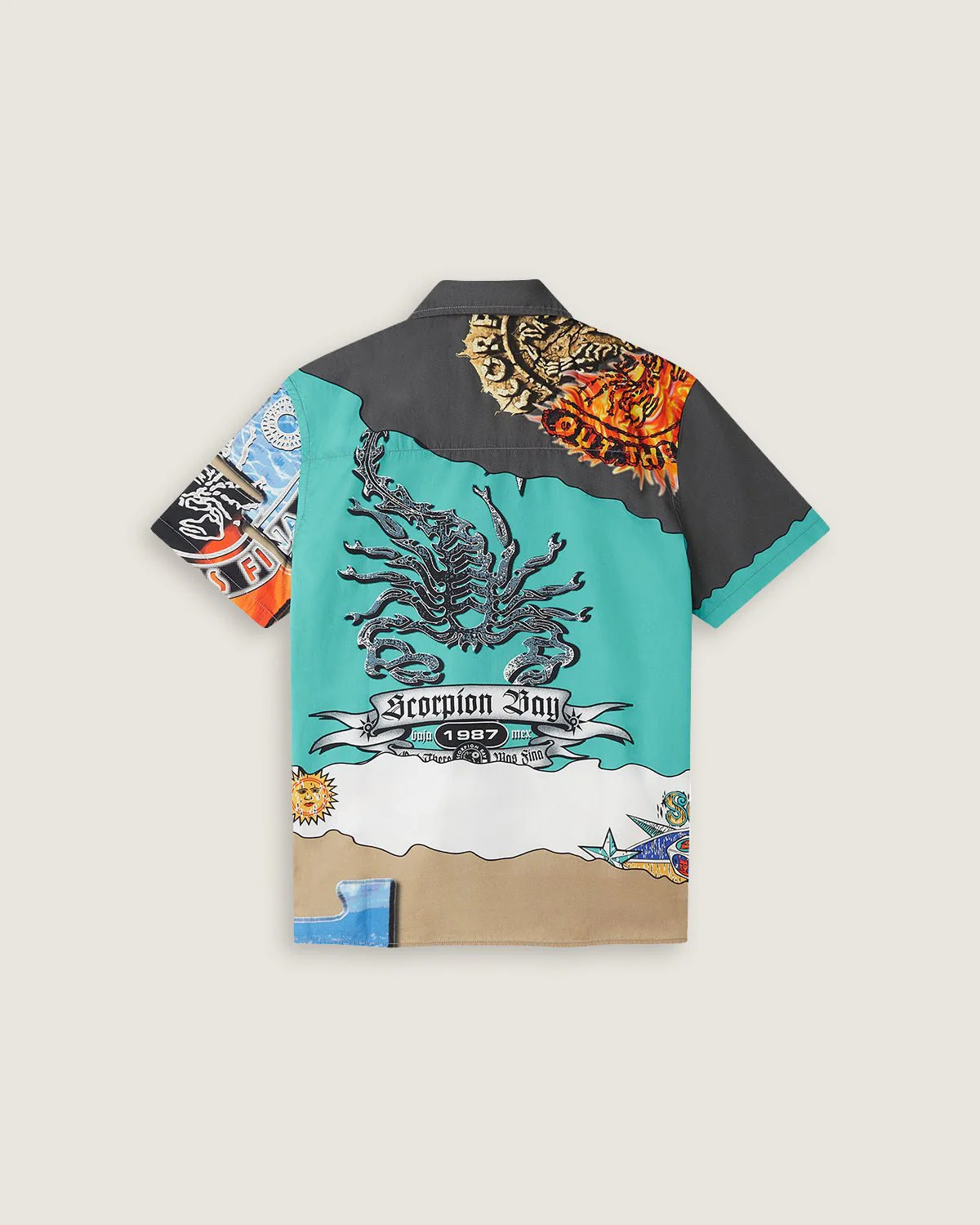Camicia stampata "Back to the Bay" uomo - Image 3