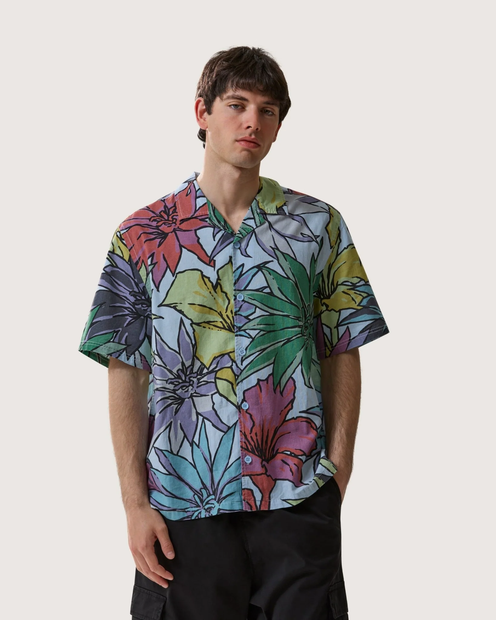 Camicia over "Varios Petalos" uomo - Image 2