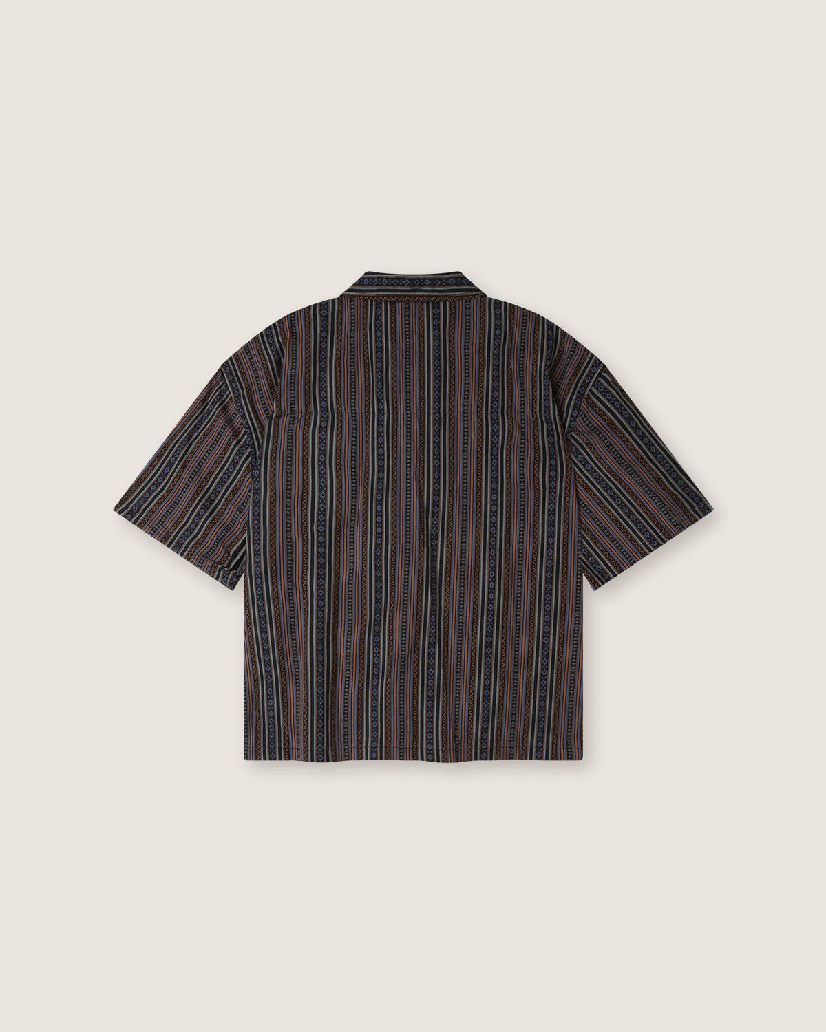 Camicia boxy "Stripes Mariachi" uomo - Image 3