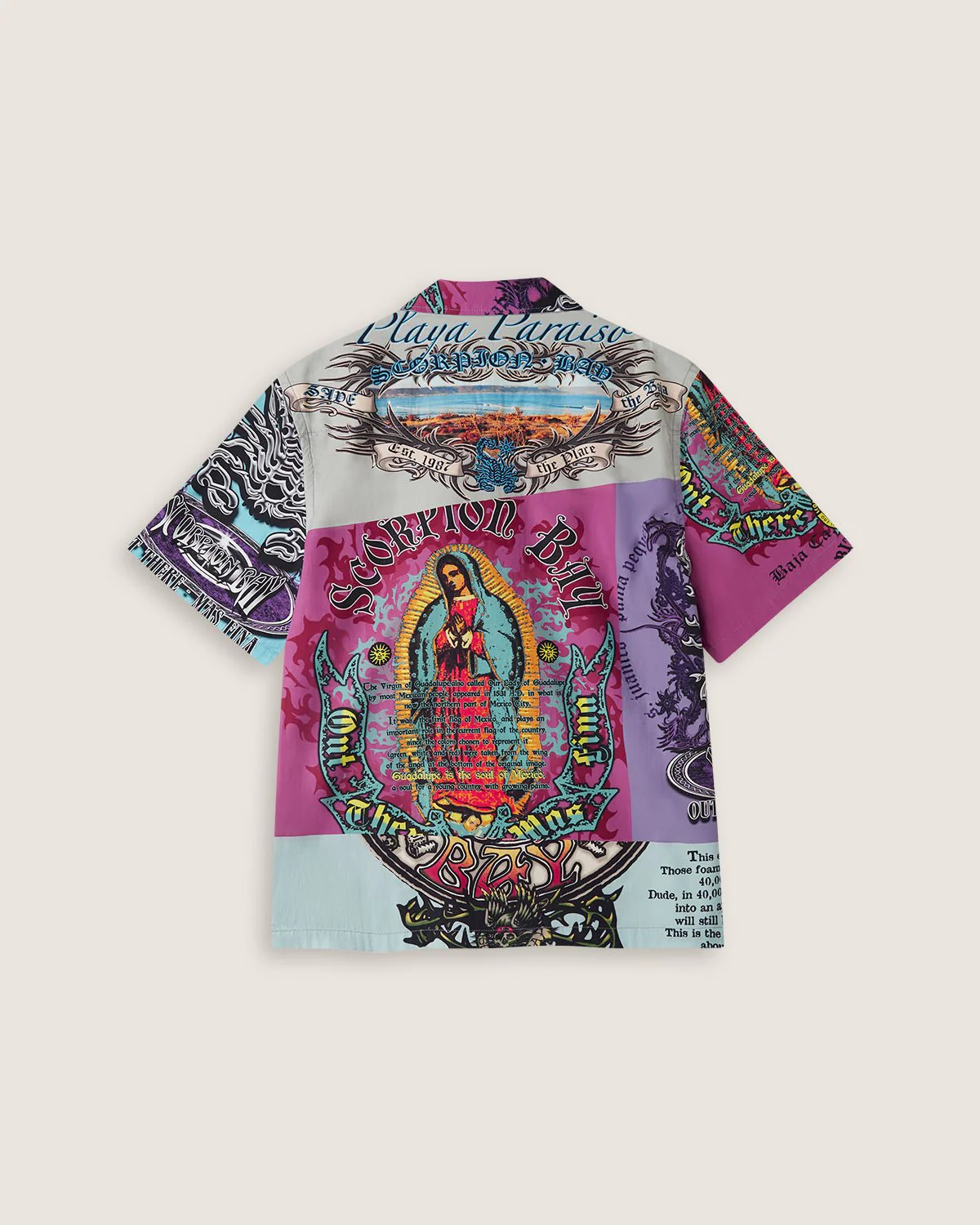 Camicia stampata "Guadalupe" uomo - Image 3