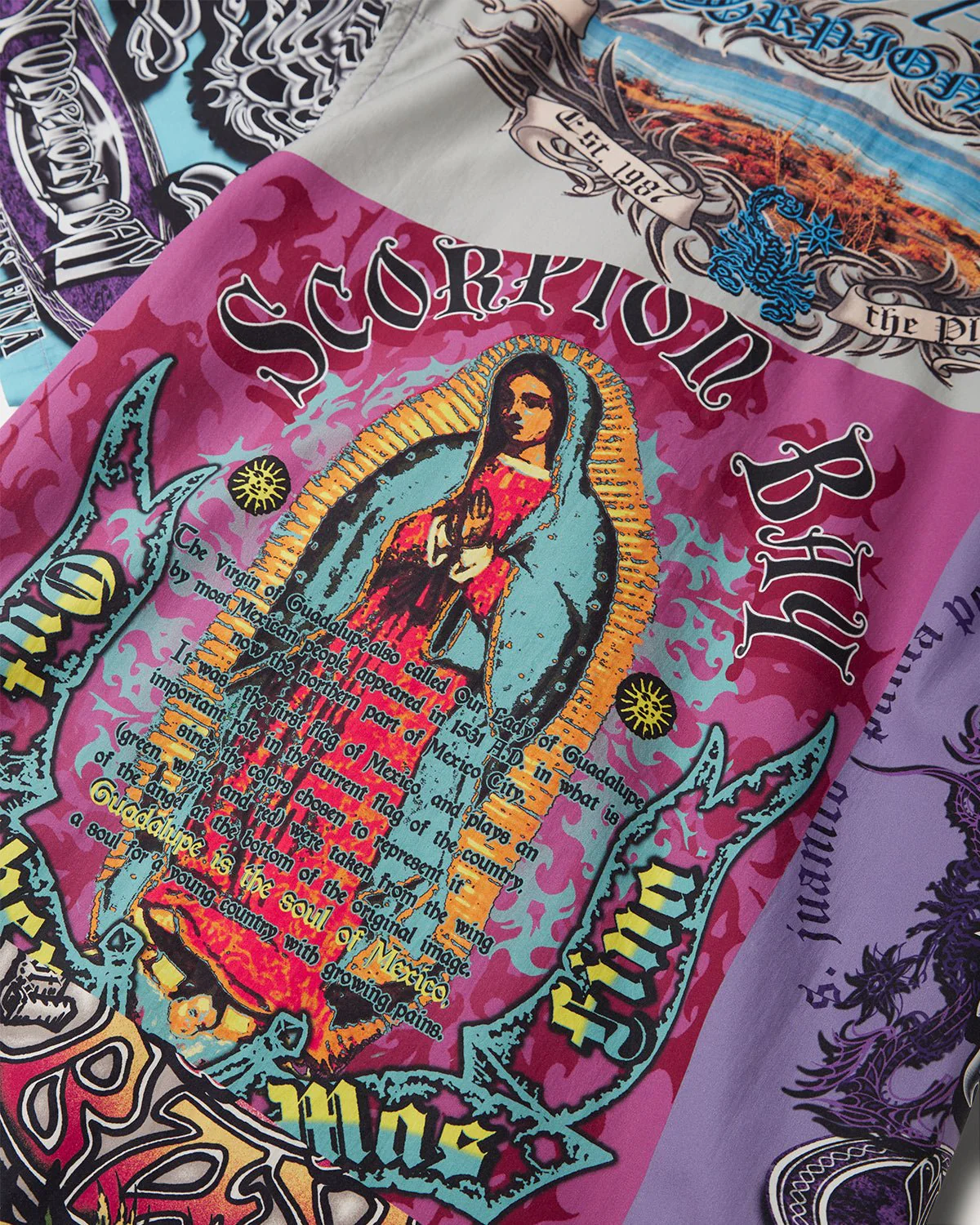 Camicia stampata "Guadalupe" uomo - Image 5