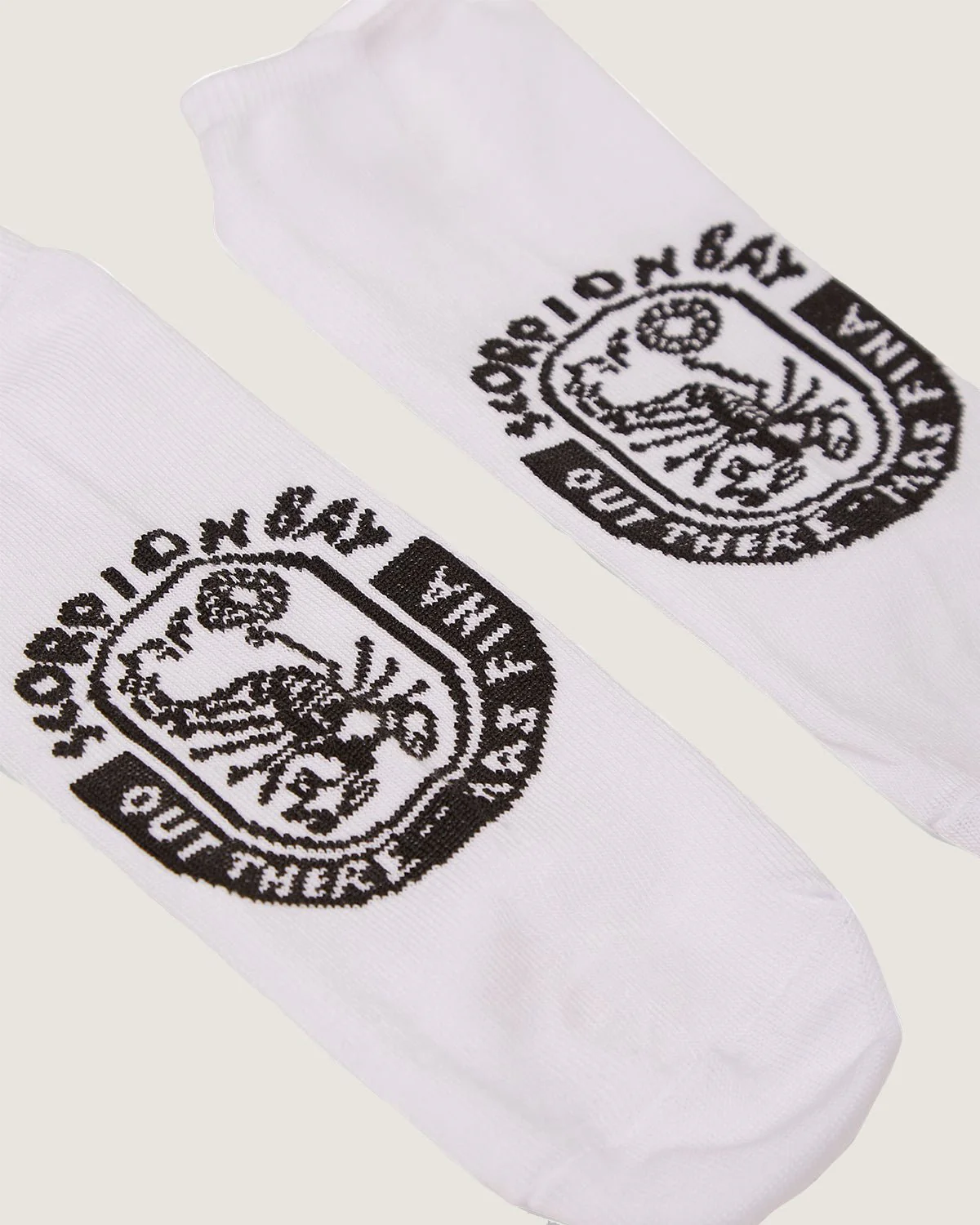 Tripack calze fantasmini logo jacquard - Image 3