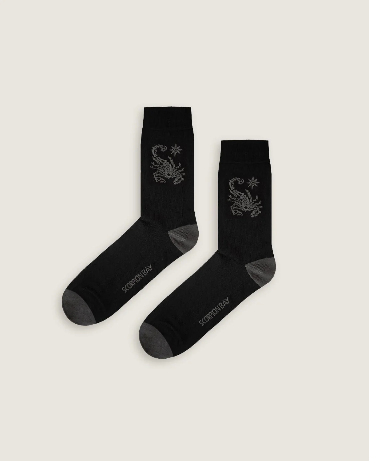 Calze mid jacquard "Iron"