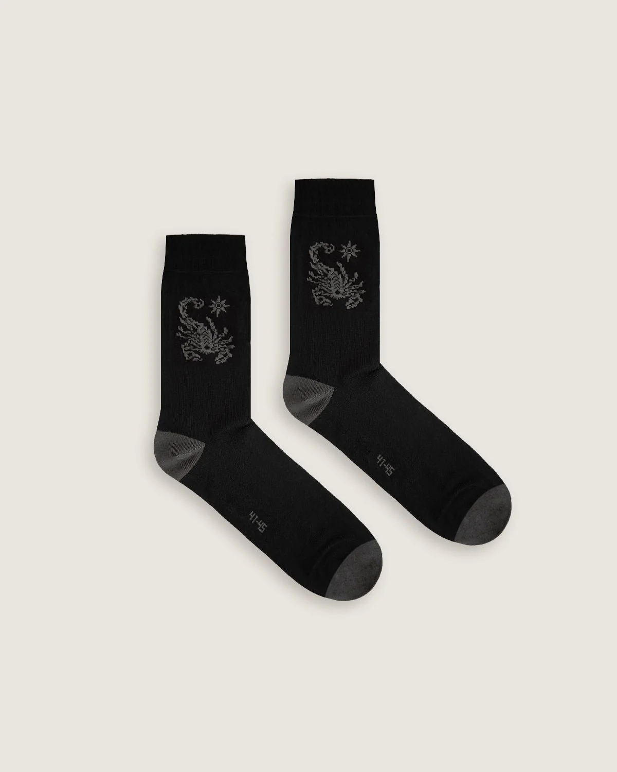 Calze mid jacquard "Iron" - Image 2