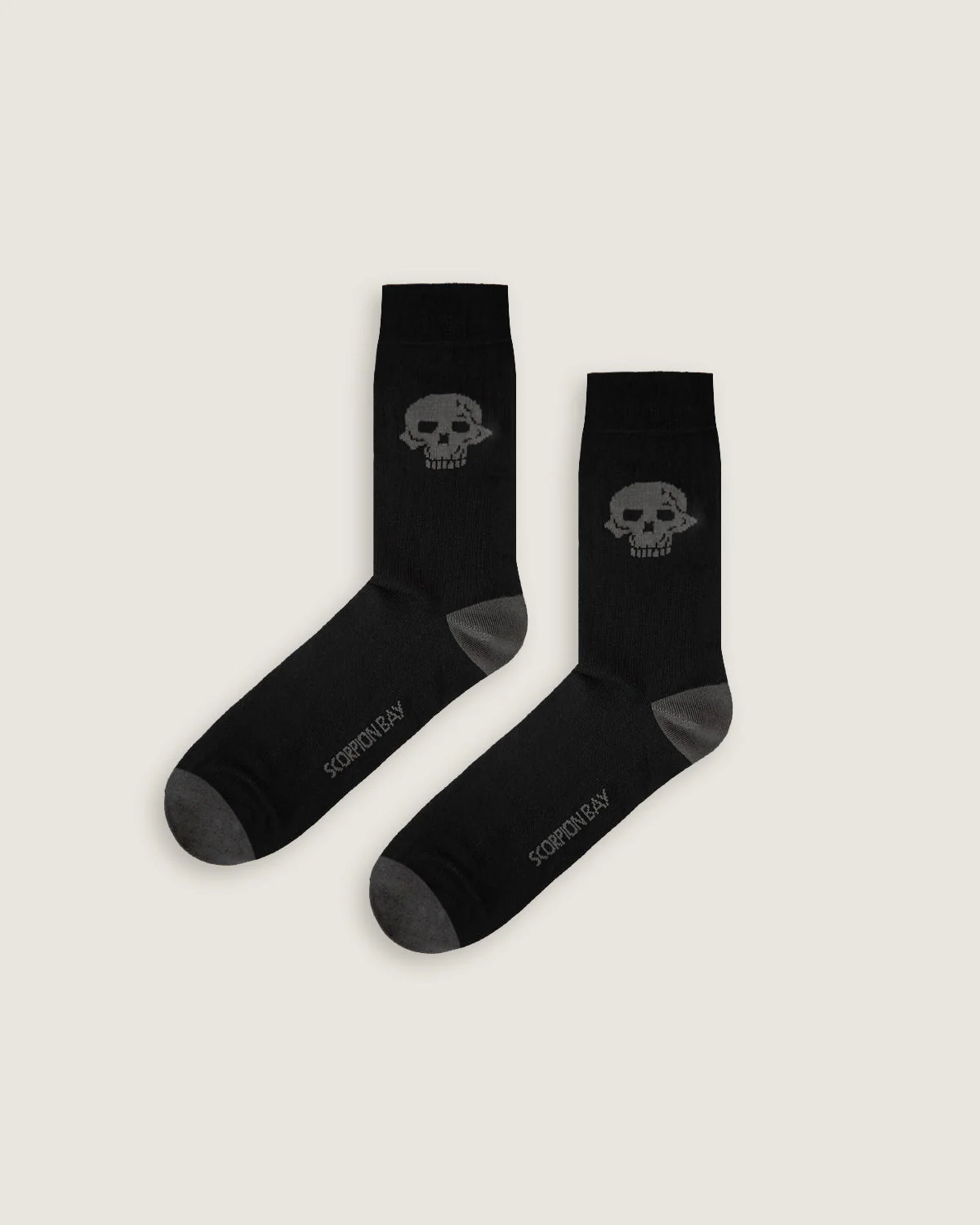 Calze mid jacquard "Skull"