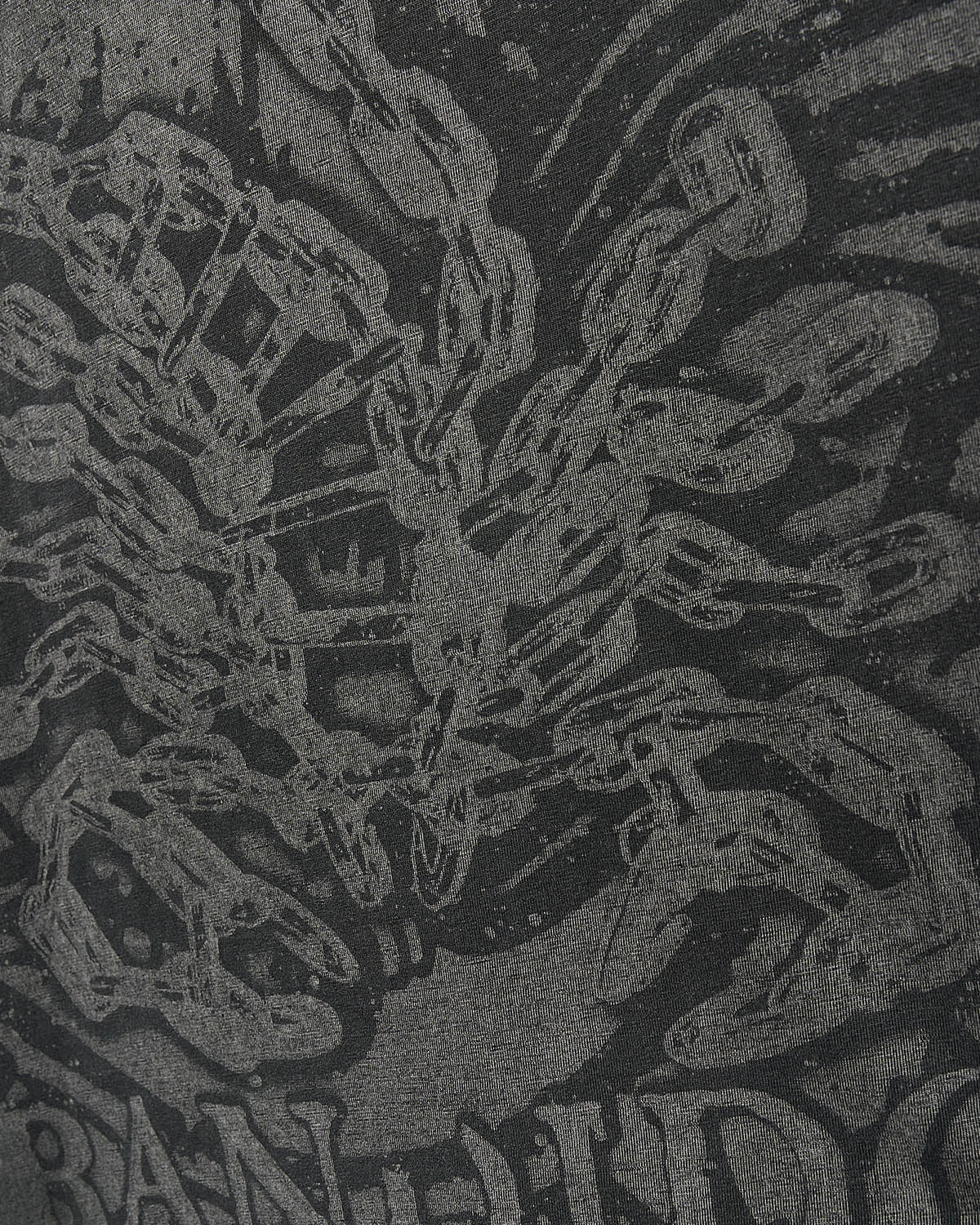 Uomo | T-Shirt Doubleface "Bandido" Color Antracite - Image 5