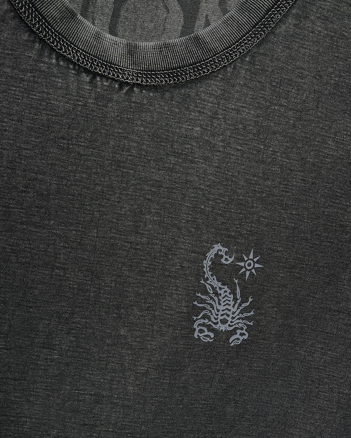 Uomo | T-Shirt Doubleface "Bandido" Color Antracite - Image 6