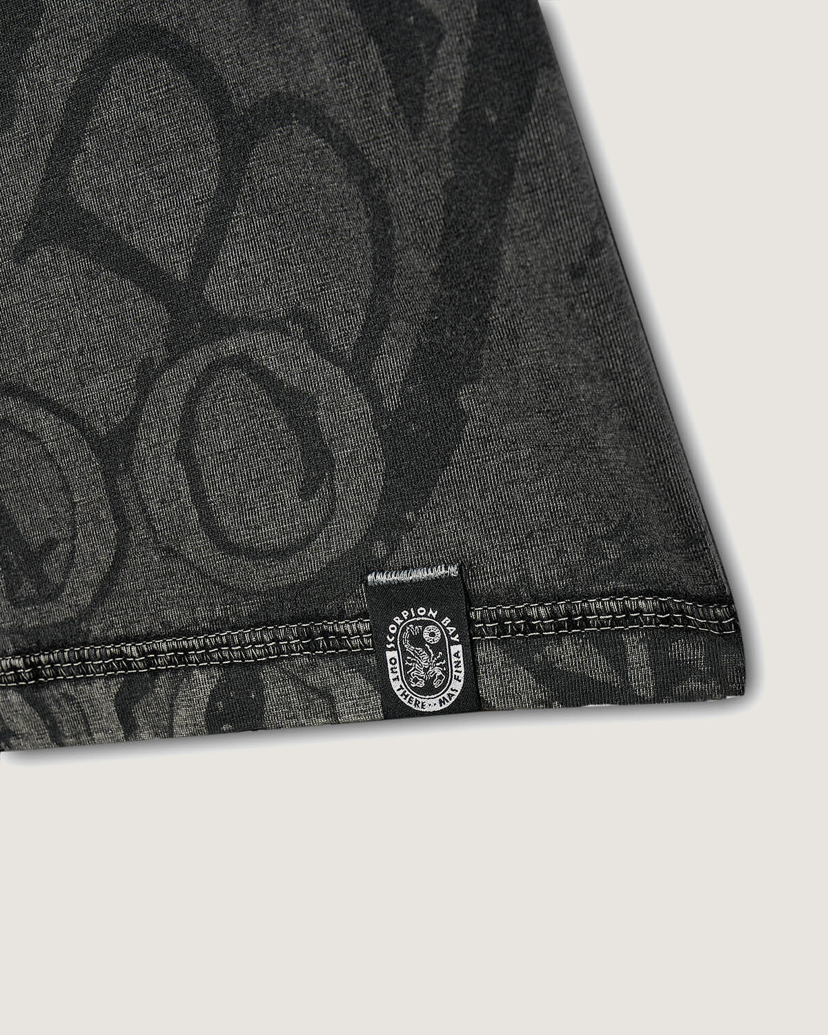 Uomo | T-Shirt Doubleface "Bandido" Color Antracite - Image 8