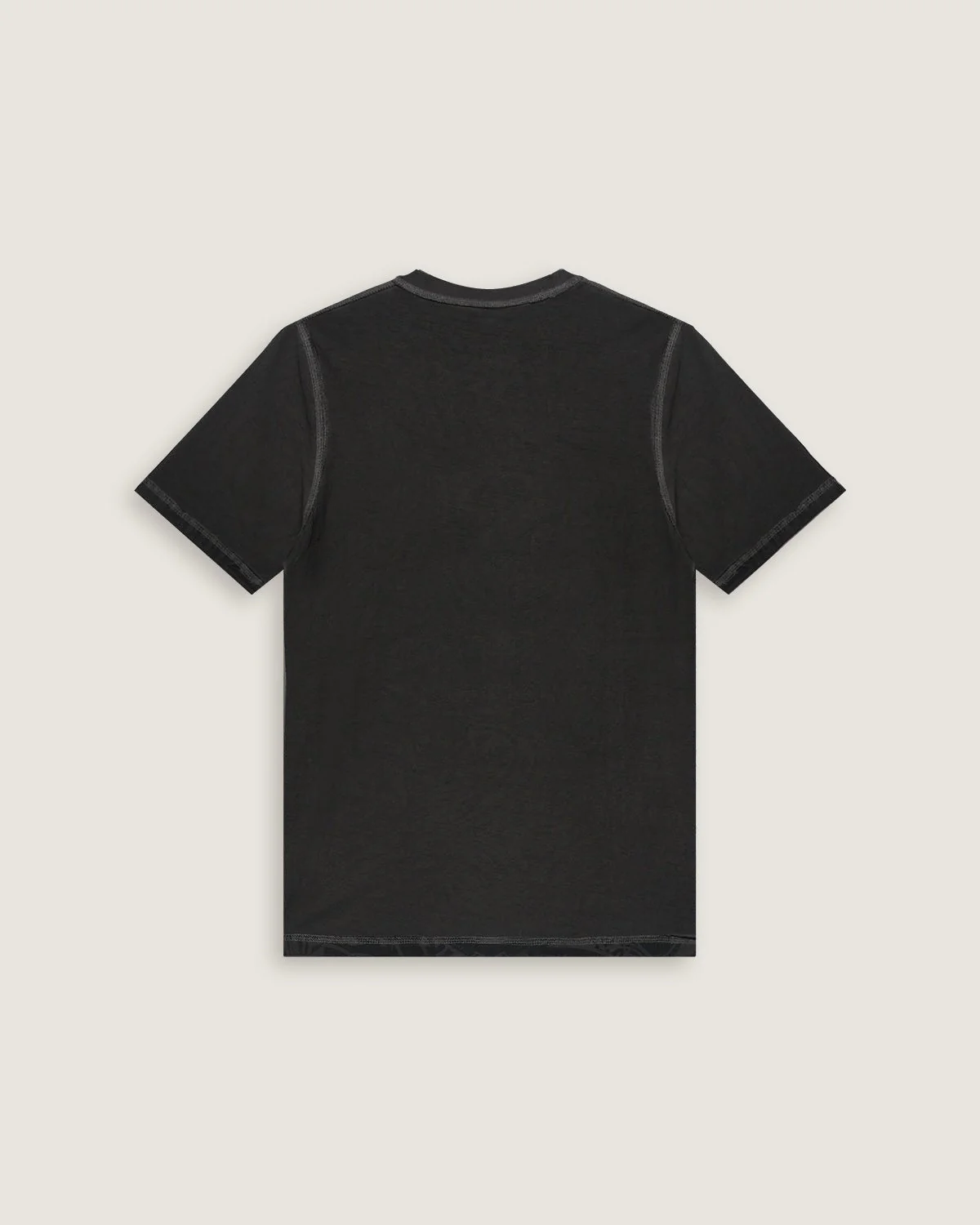 Uomo | T-Shirt Doubleface "Stingada" Color Carbone - Image 4