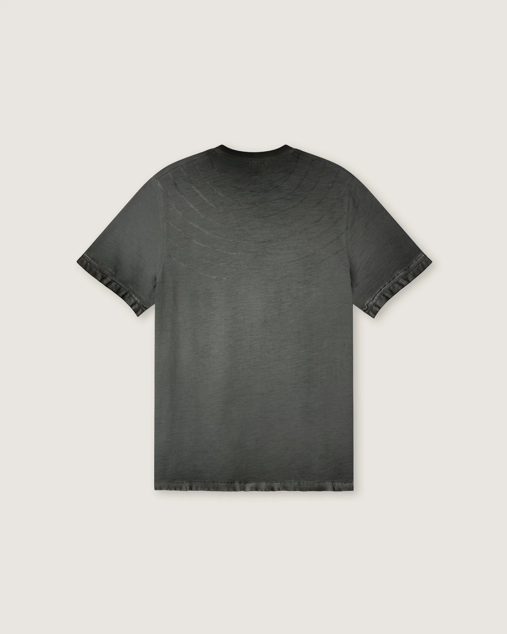 T-shirt in fiammato con pin-tuck uomo - Image 2