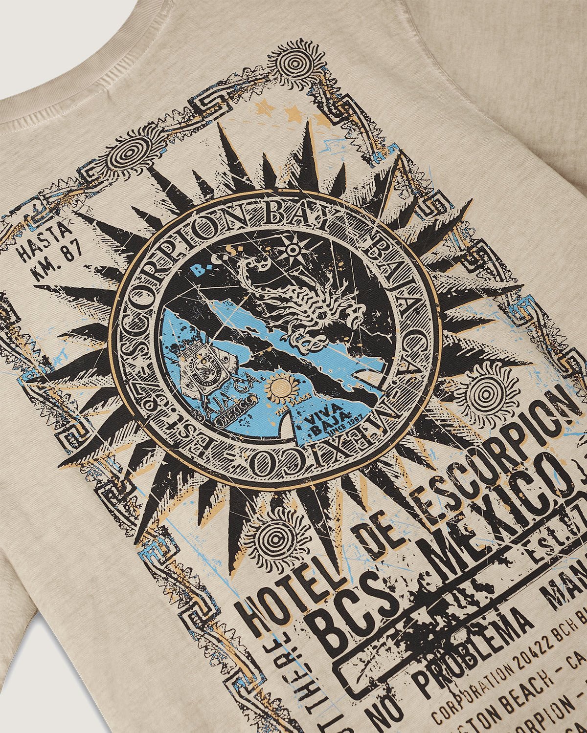 T-shirt stampata "Hotel Map" uomo - Image 5