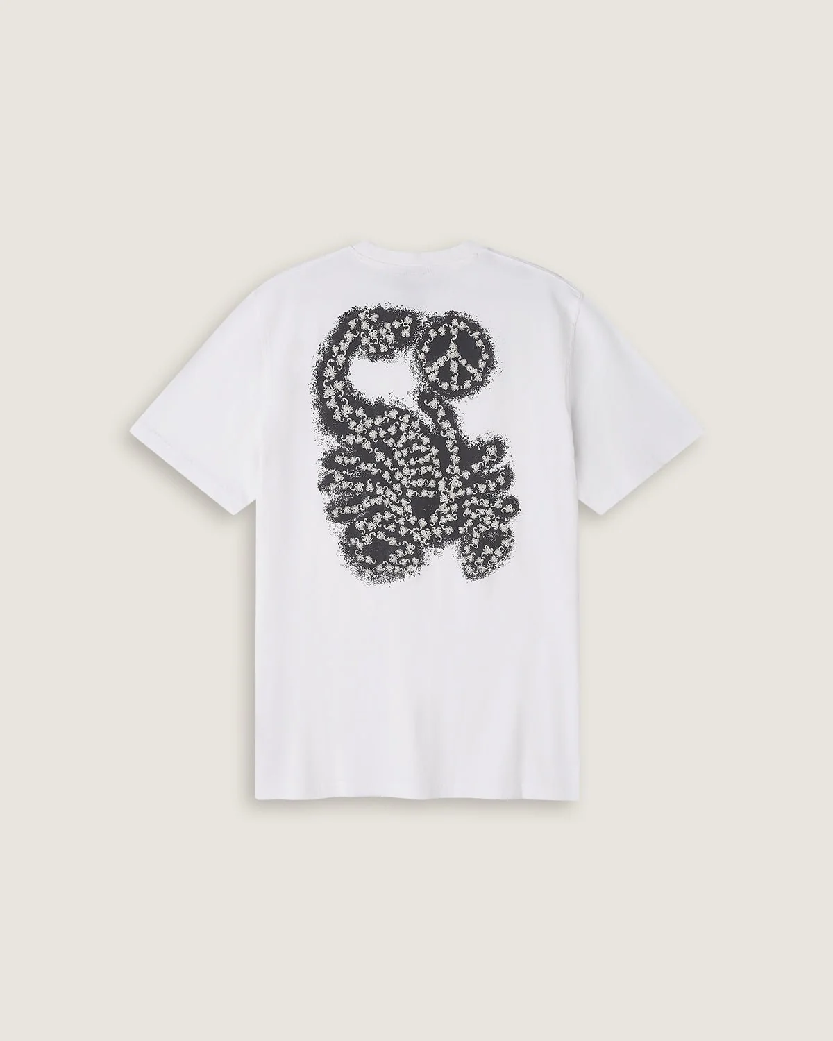 T-shirt stampata "Scorpion Made" uomo