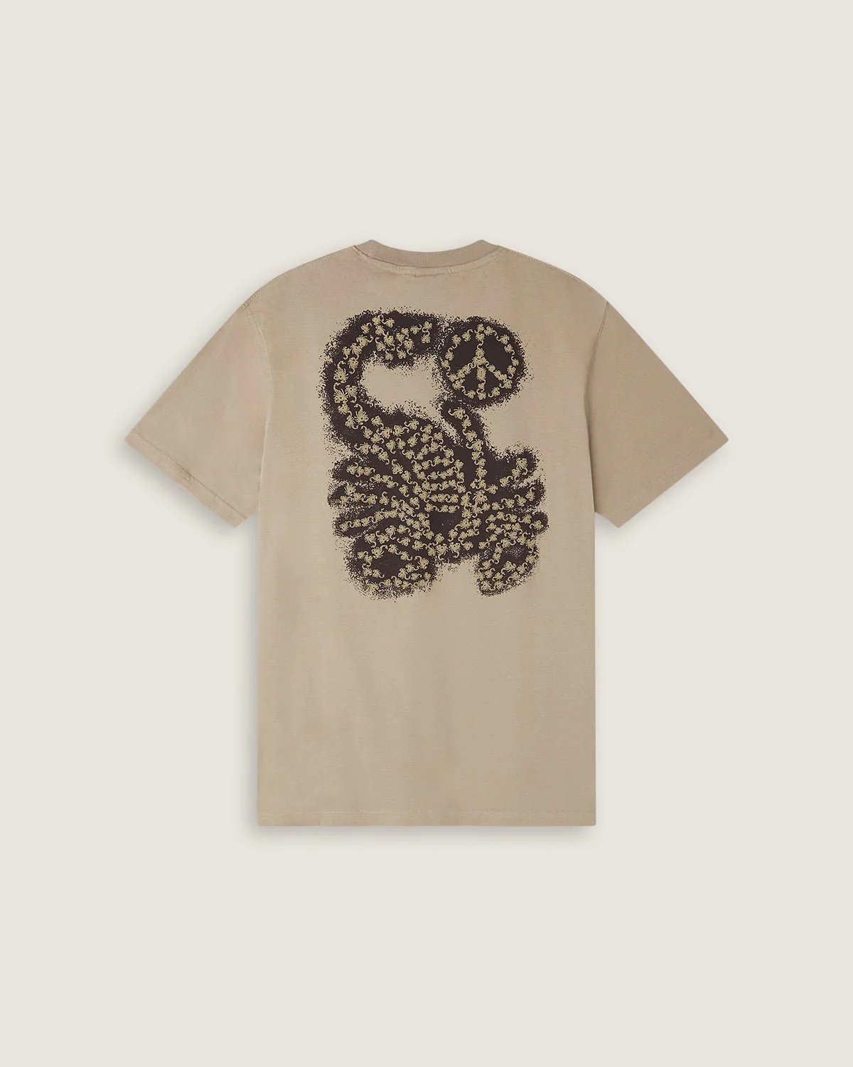 T-shirt stampata "Scorpion Made" uomo