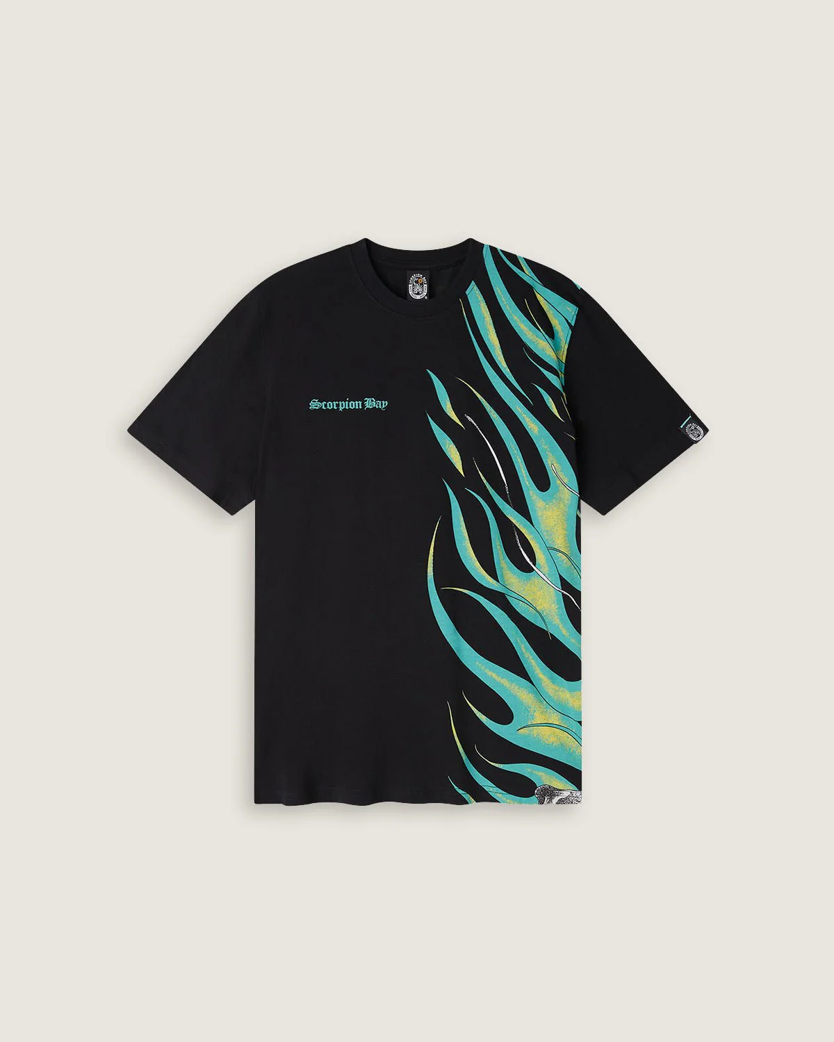 T-shirt stampata "Underworld Skulls" uomo