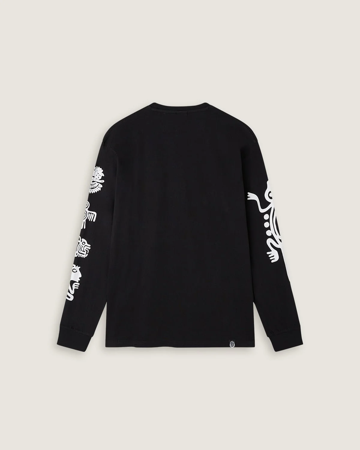 T-shirt manica lunga stampata "Aztec Symbols" uomo - Image 2