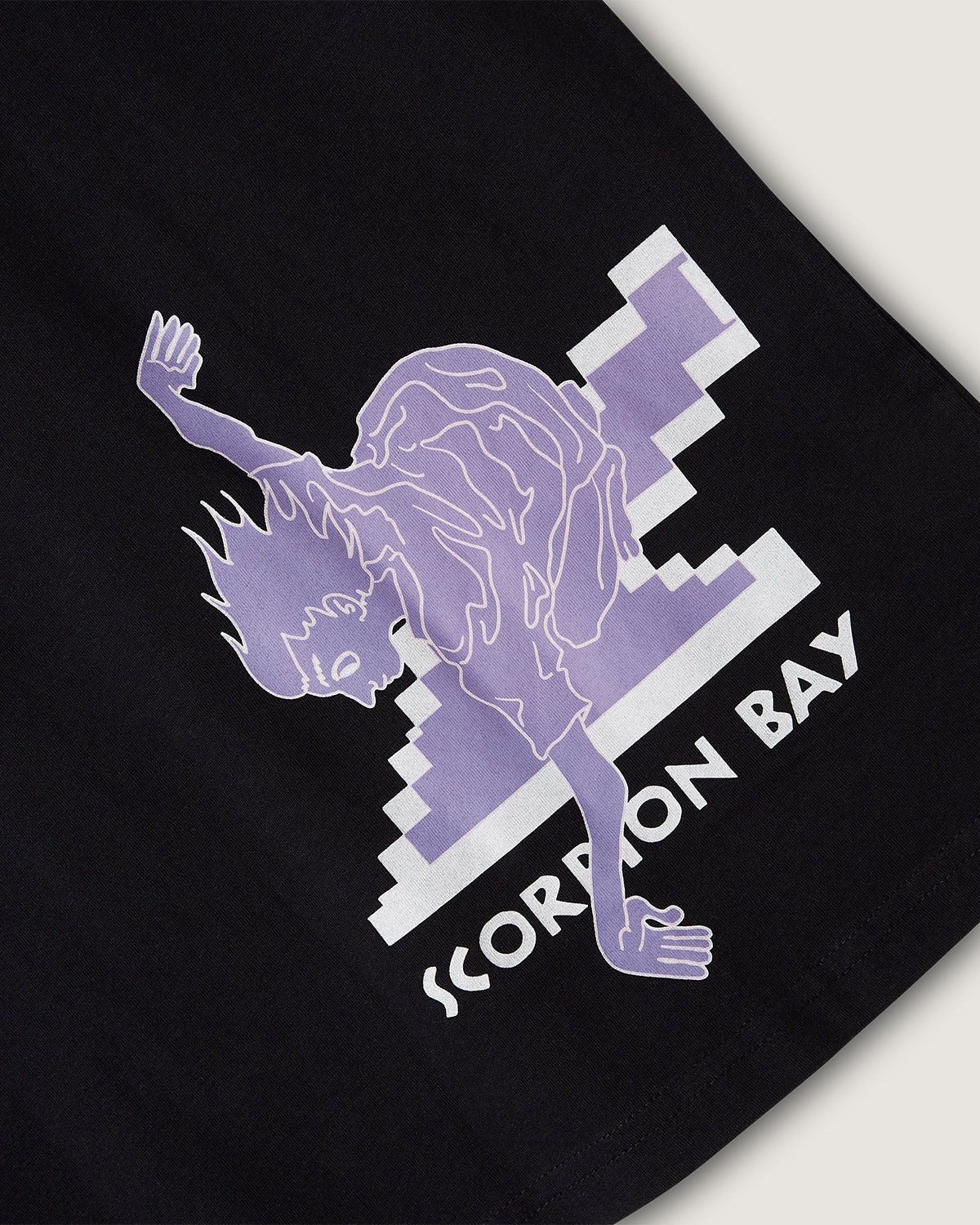 T-shirt stampata "Cyber Skater" uomo - Image 3