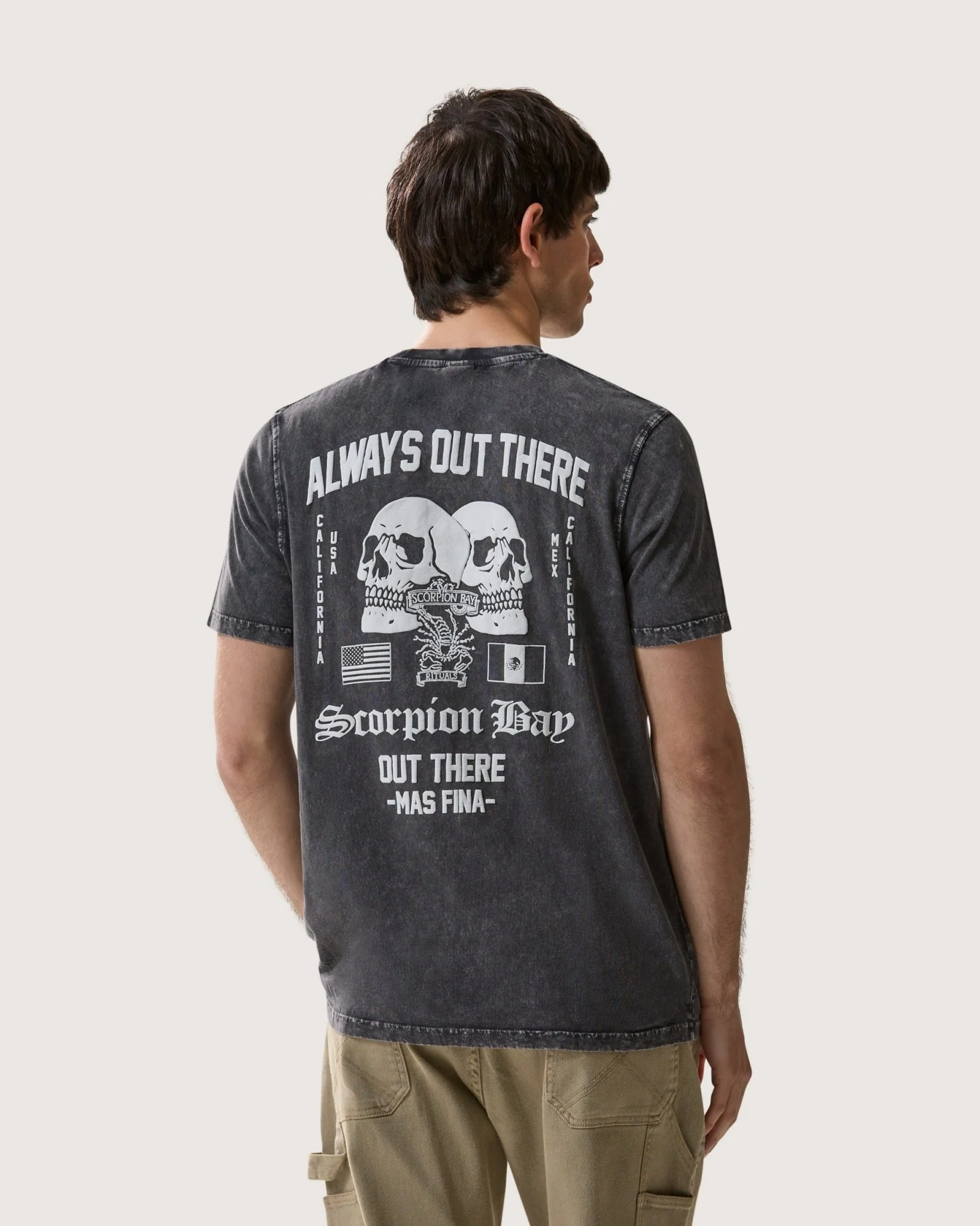 T-shirt stampata "Hot Frontier" uomo - Image 4