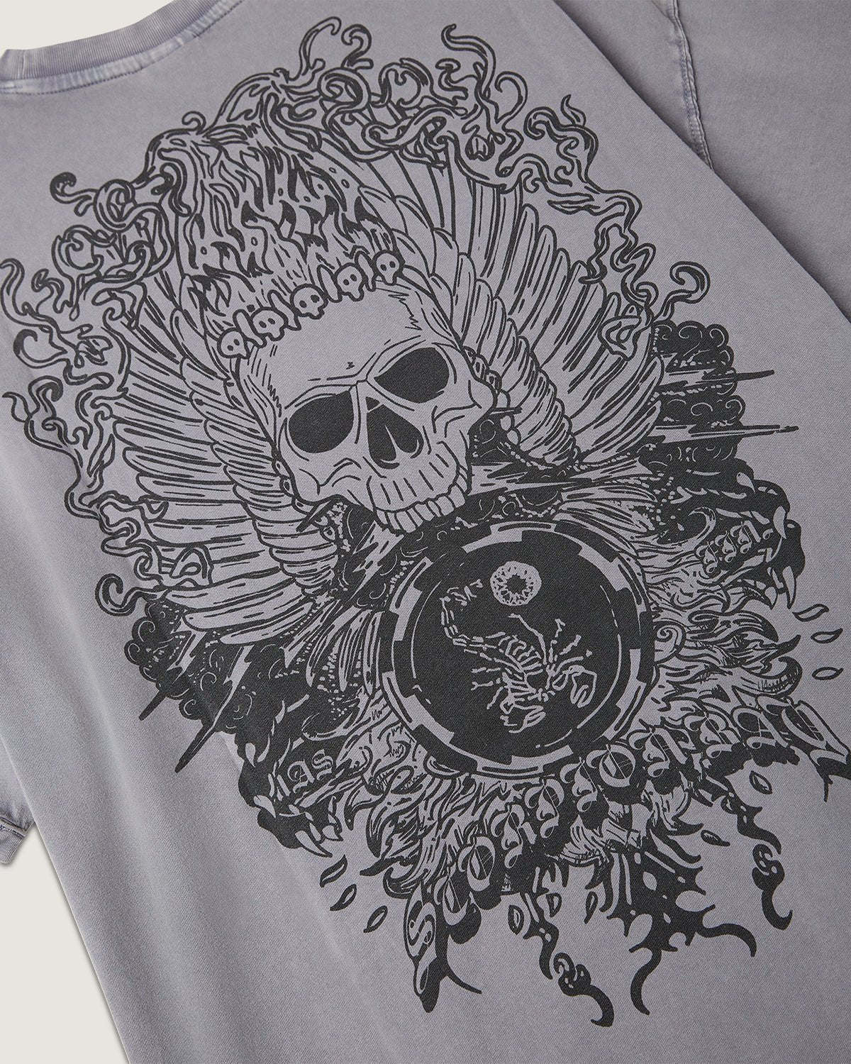 T-shirt stampata "Oniric Skull" uomo - Image 3