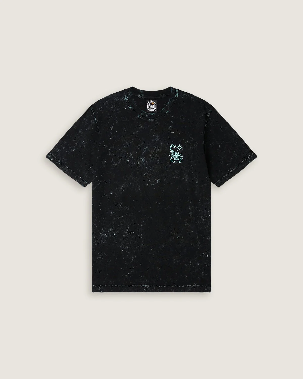 T-shirt stampata "Flying Skull" uomo