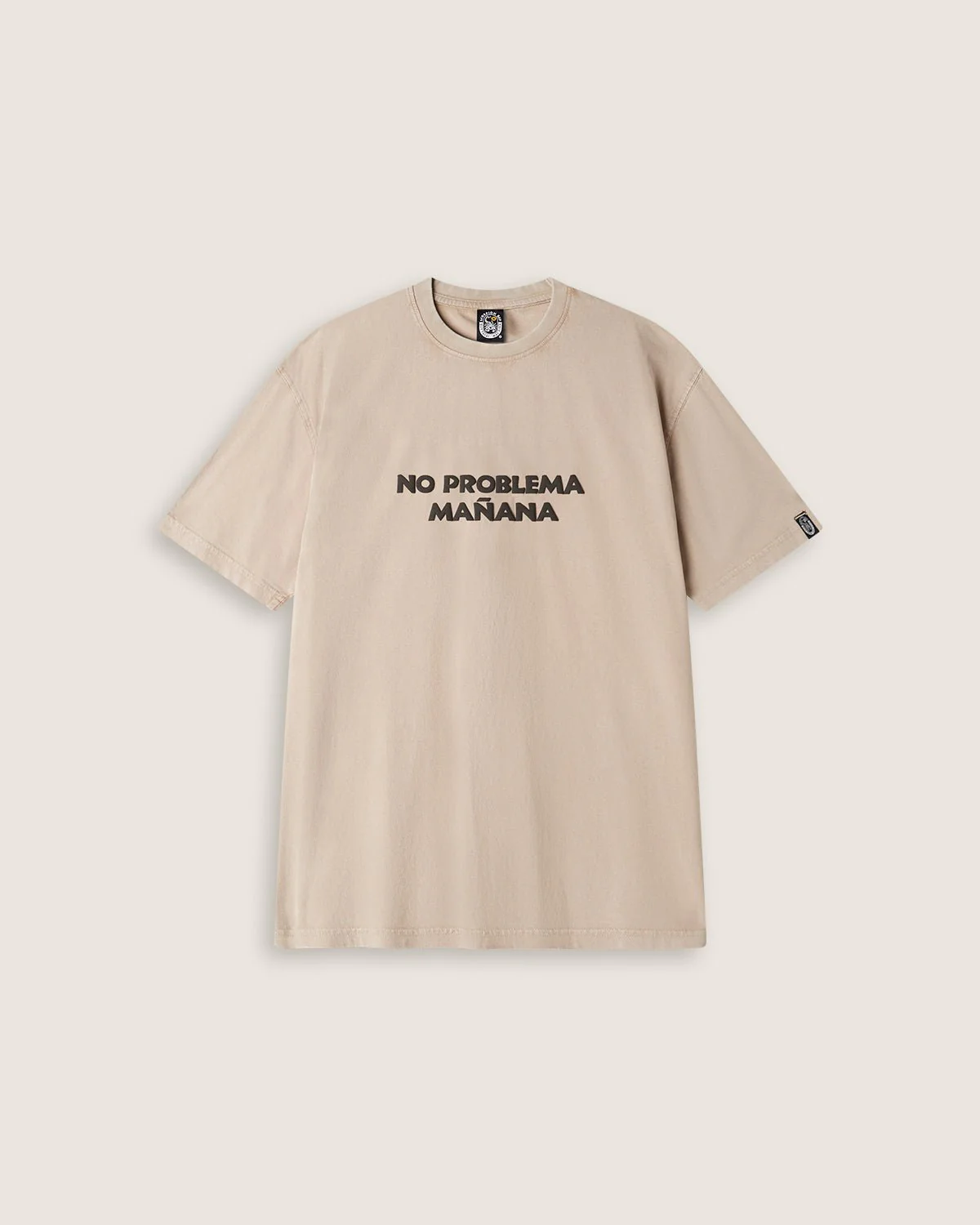 T-shirt stampata "No Problema Manana" uomo