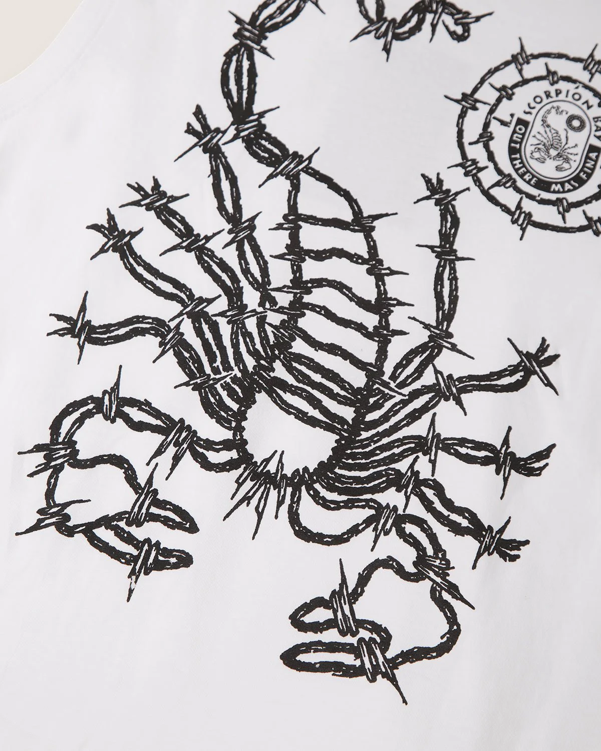 Canotta stampata "Barbed Wire" uomo - Image 5