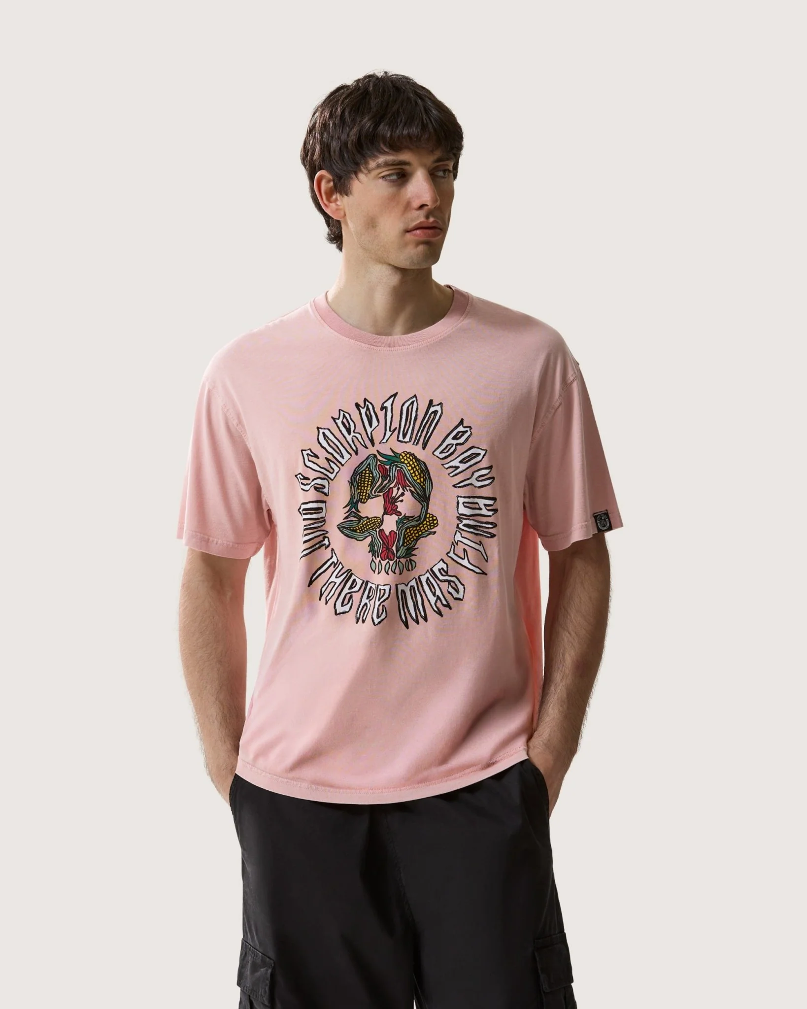 T-shirt stampata "Choclo Skull" uomo - Image 2