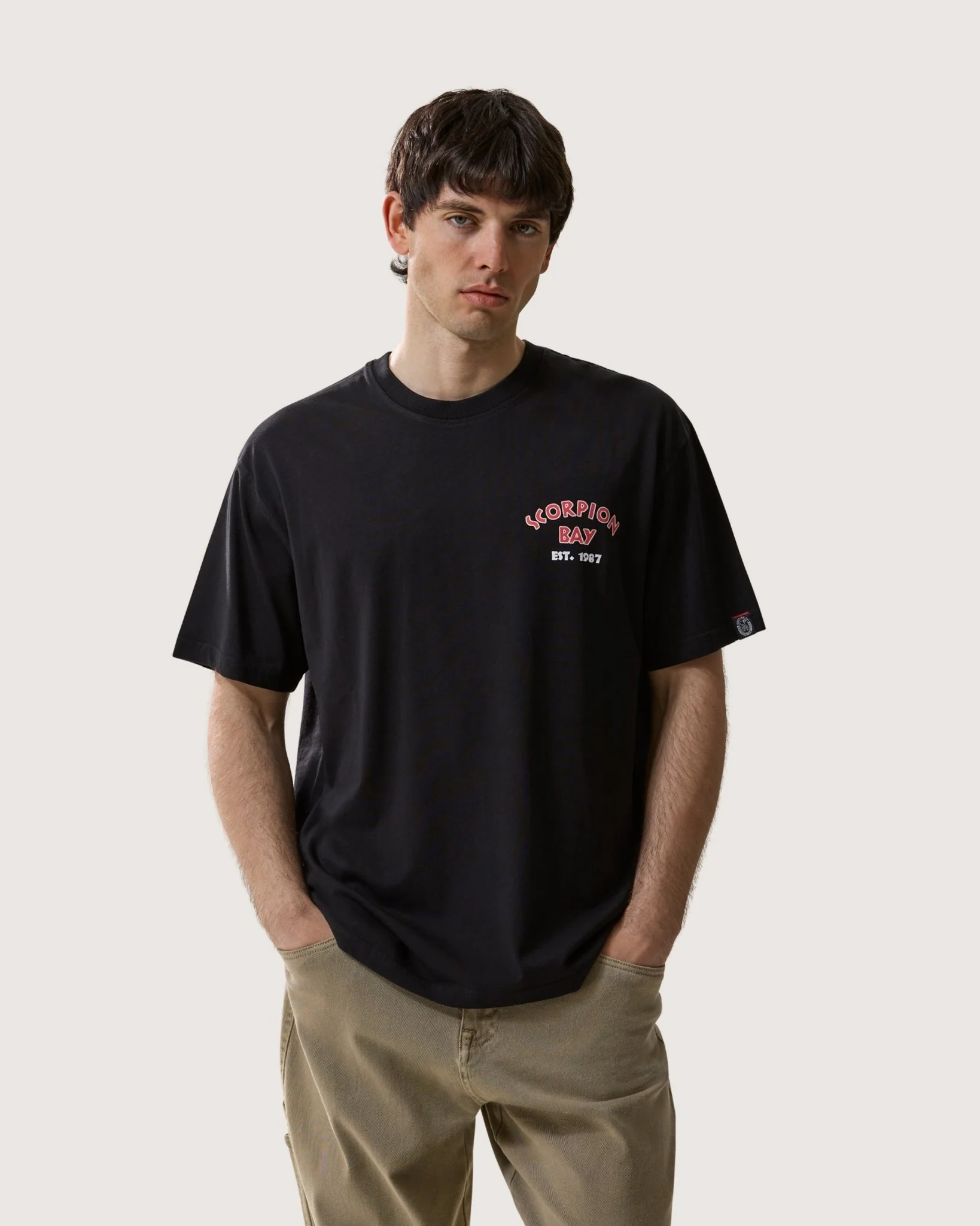T-shirt stampata "Snakes’N’Roses" uomo - Image 2