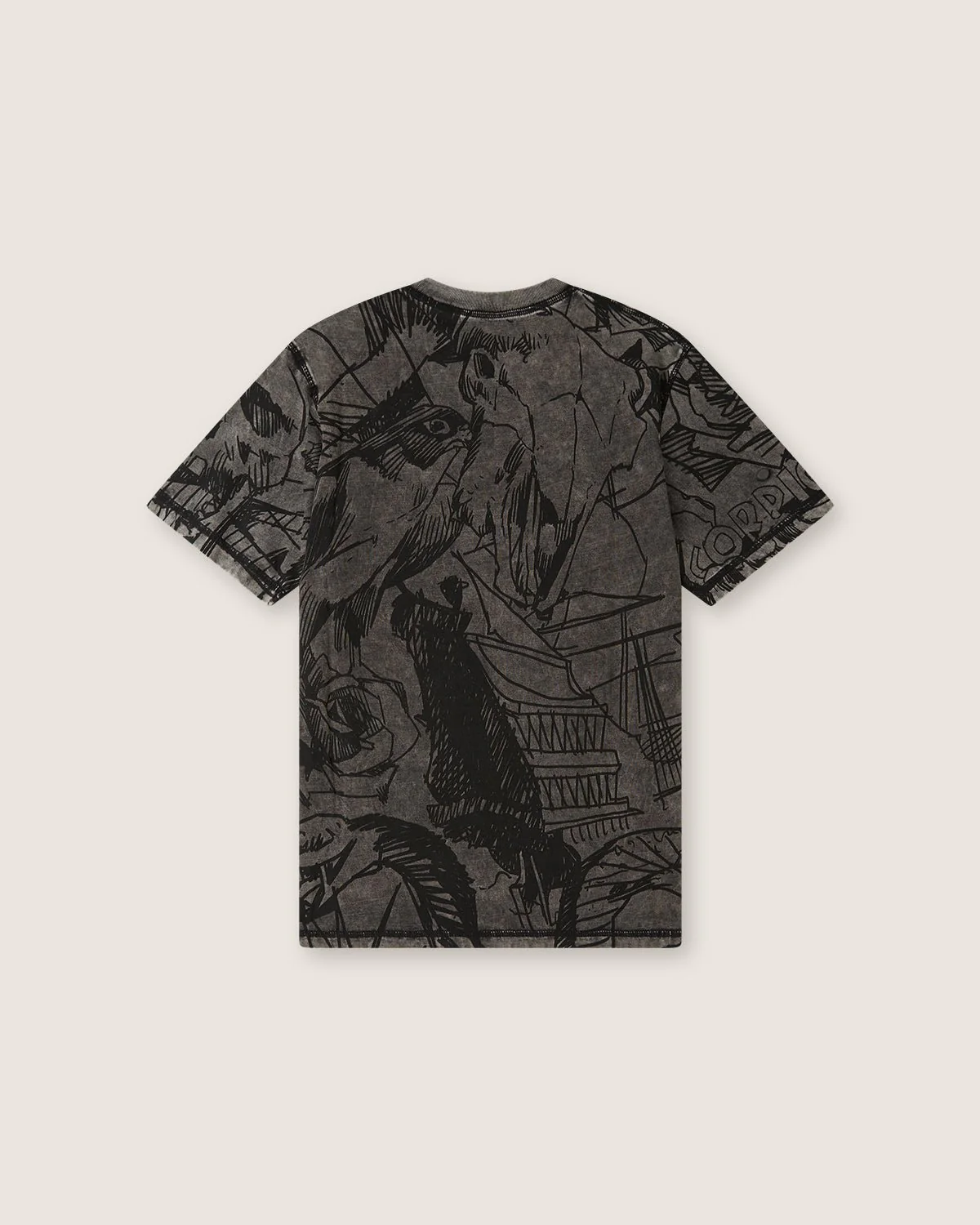 T-shirt stampata Double Face "Siren" uomo - Image 4