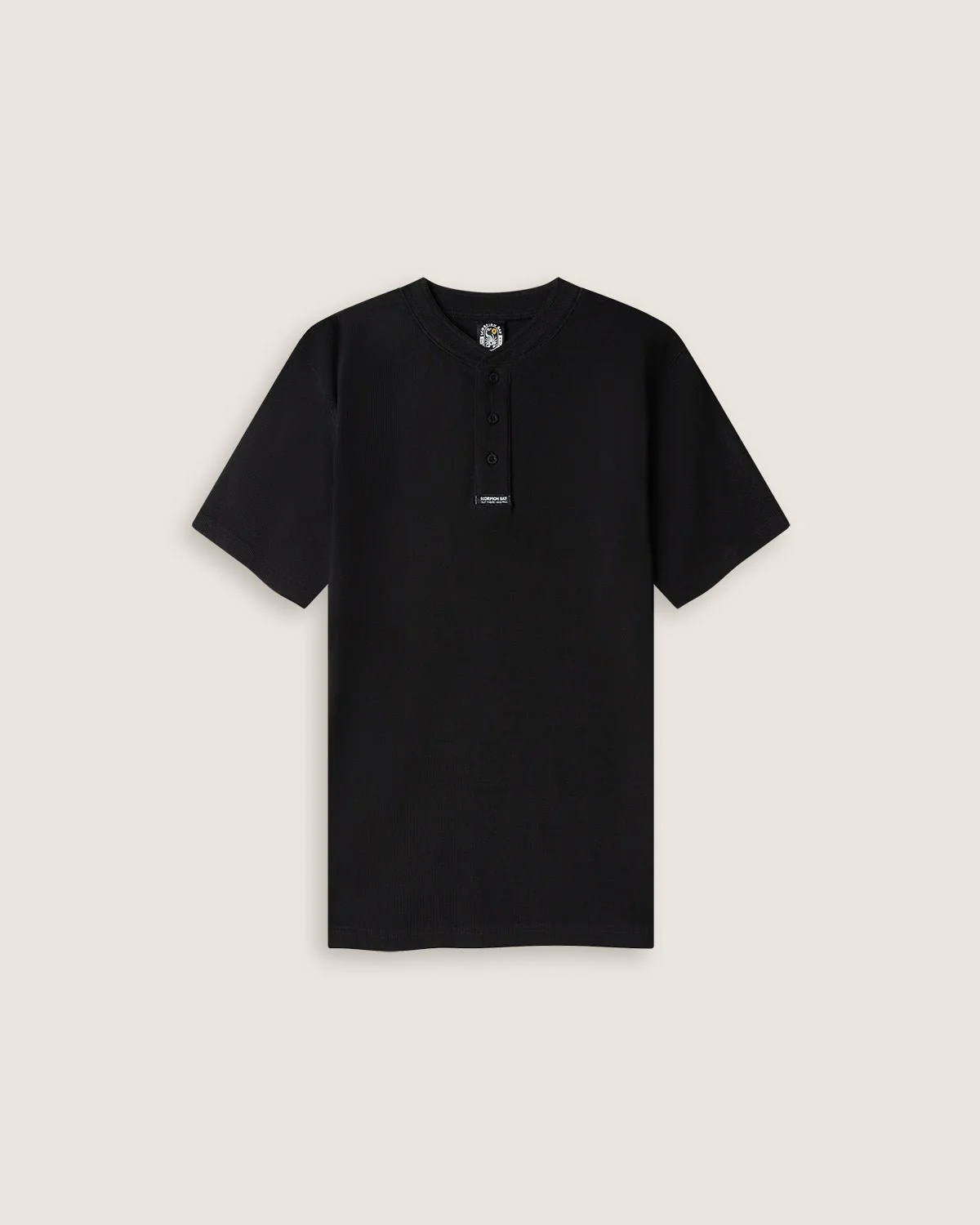 T-shirt serafino "Essential" a maniche corte uomo