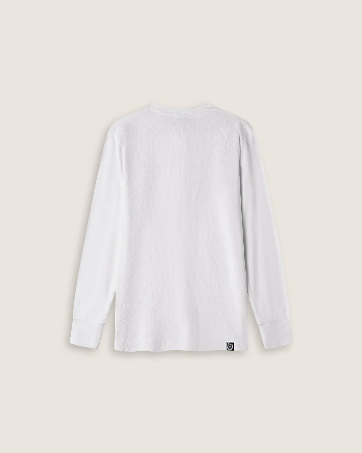 T-shirt serafino "Essential" a maniche lunghe uomo - Image 3