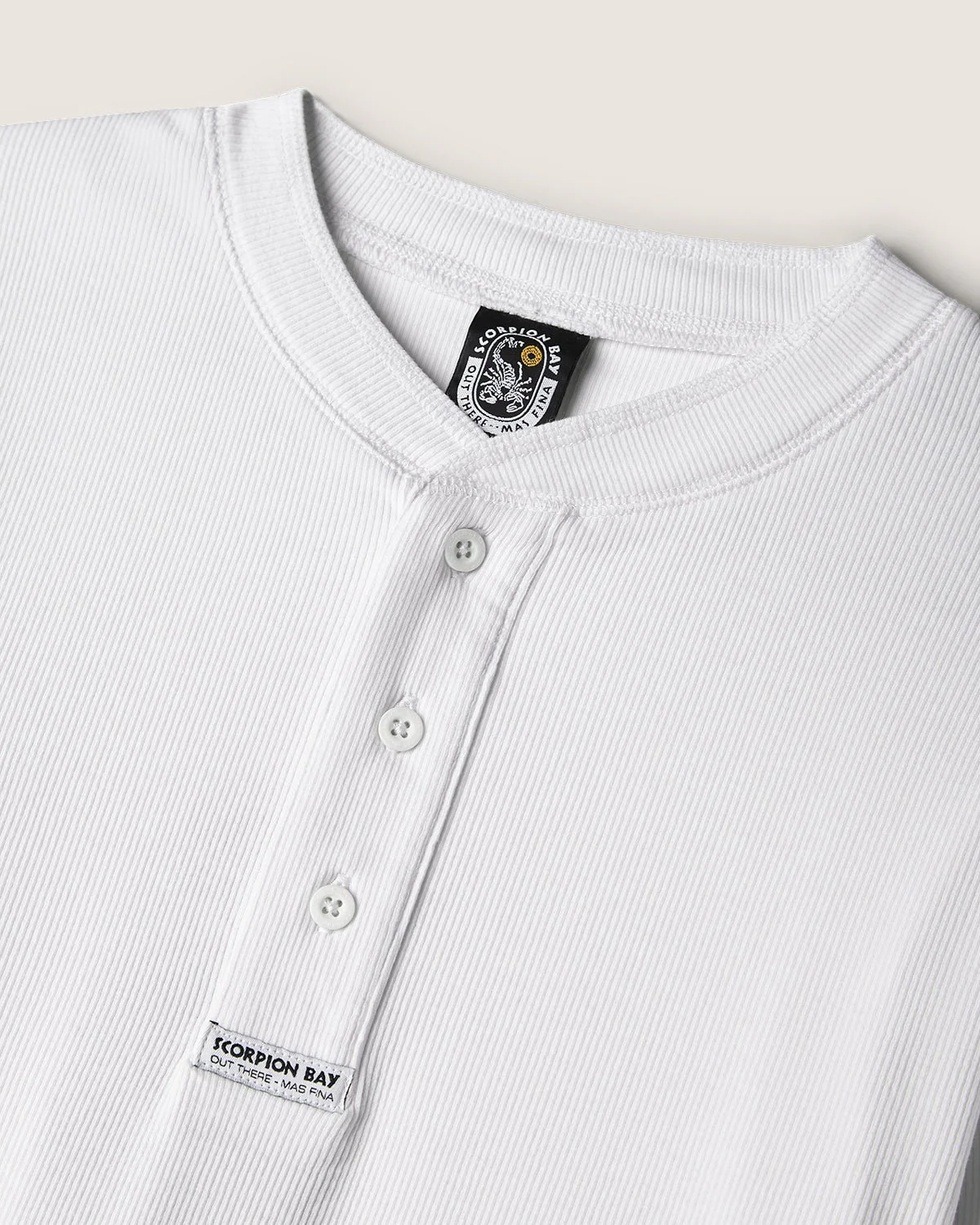 T-shirt serafino "Essential" a maniche lunghe uomo - Image 5