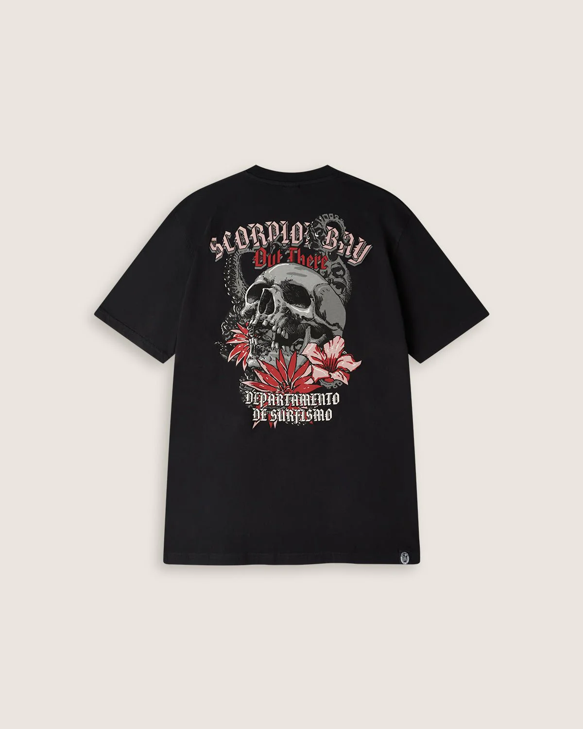 T-shirt stampata "Departamento De Surfismo" uomo