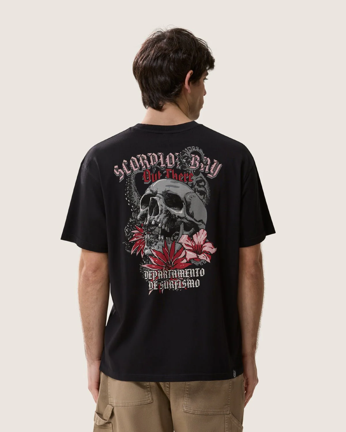 T-shirt stampata "Departamento De Surfismo" uomo - Image 4