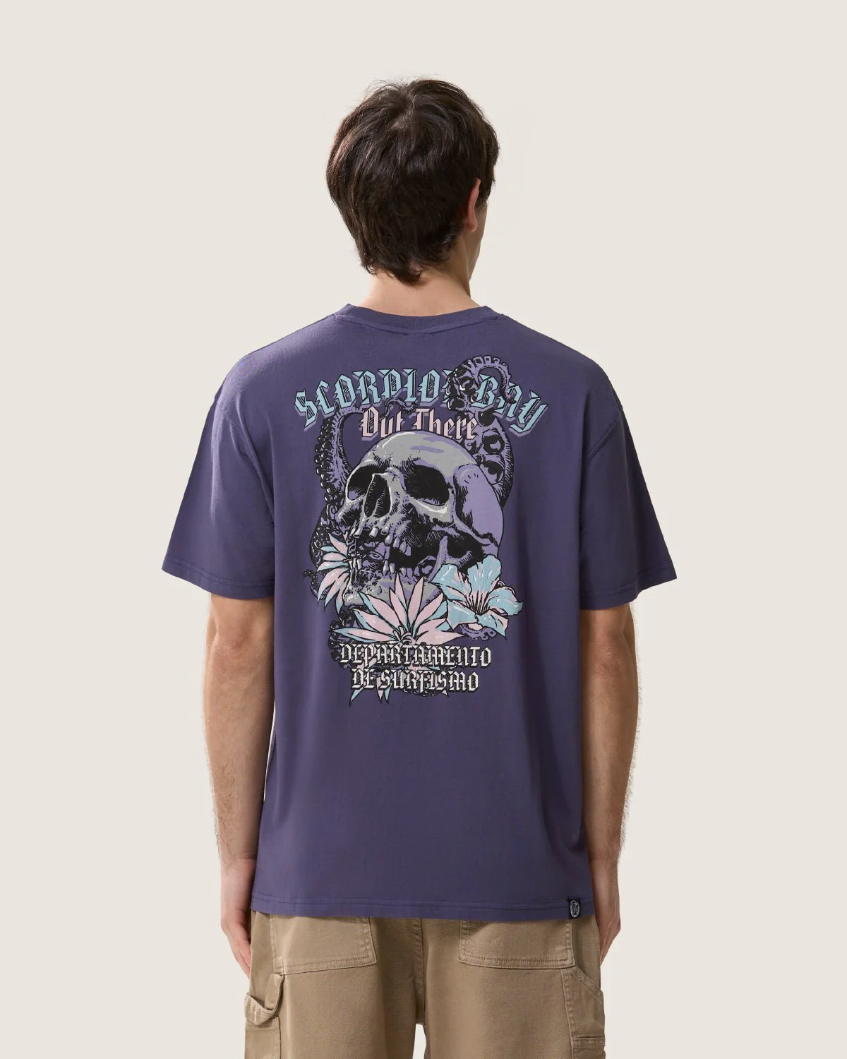 T-shirt stampata "Departamento De Surfismo" uomo - Image 4