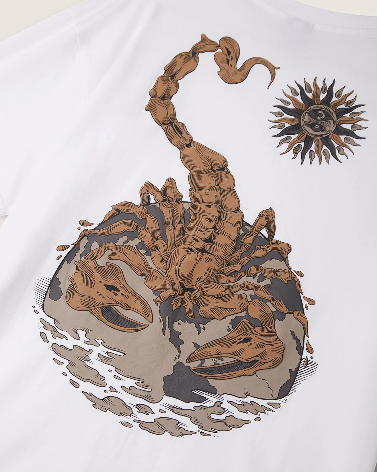 T-shirt stampata "Wild Scorpion" uomo - Image 5