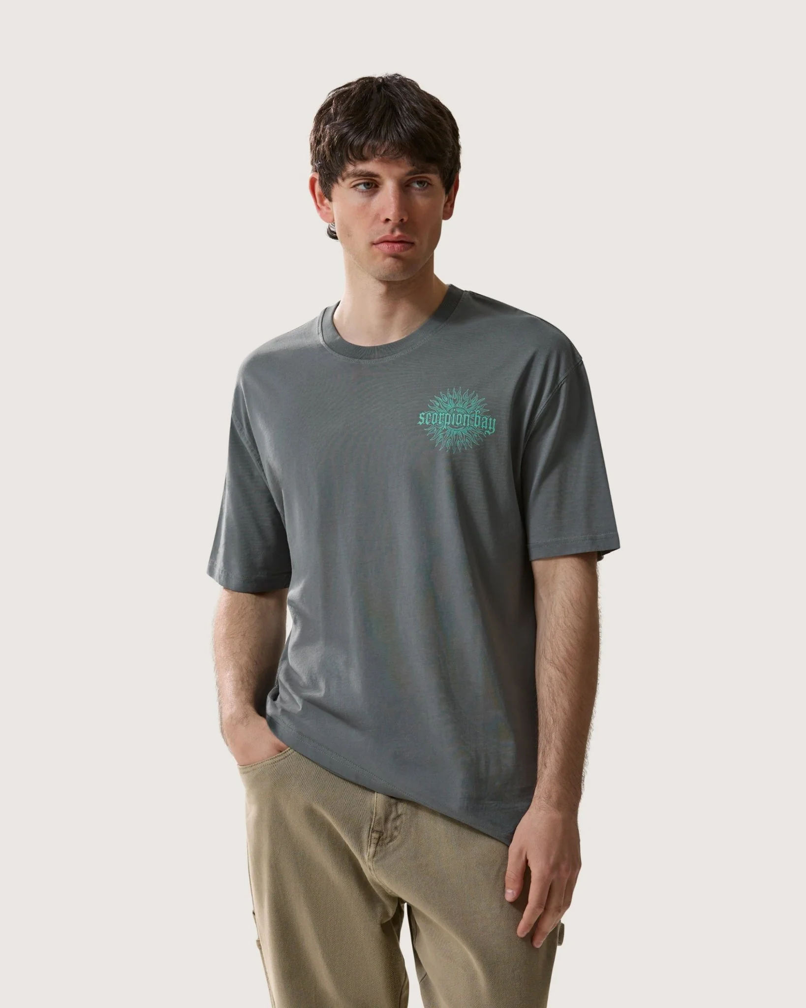 T-shirt stampata "Wild Scorpion" uomo - Image 4