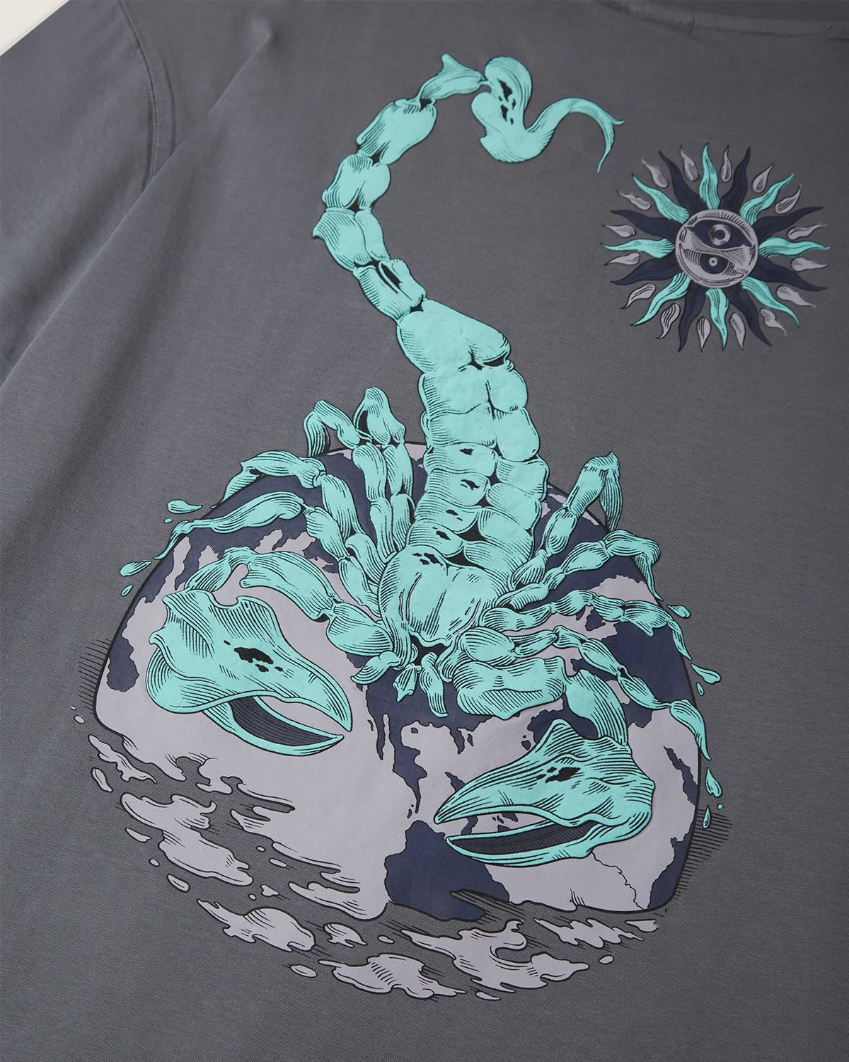 T-shirt stampata "Wild Scorpion" uomo - Image 5