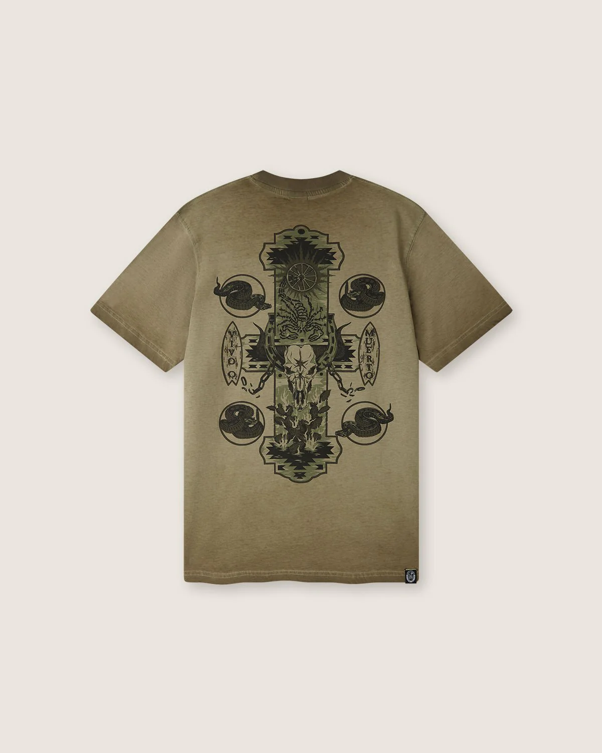 T-shirt stampata "Trinidad" uomo