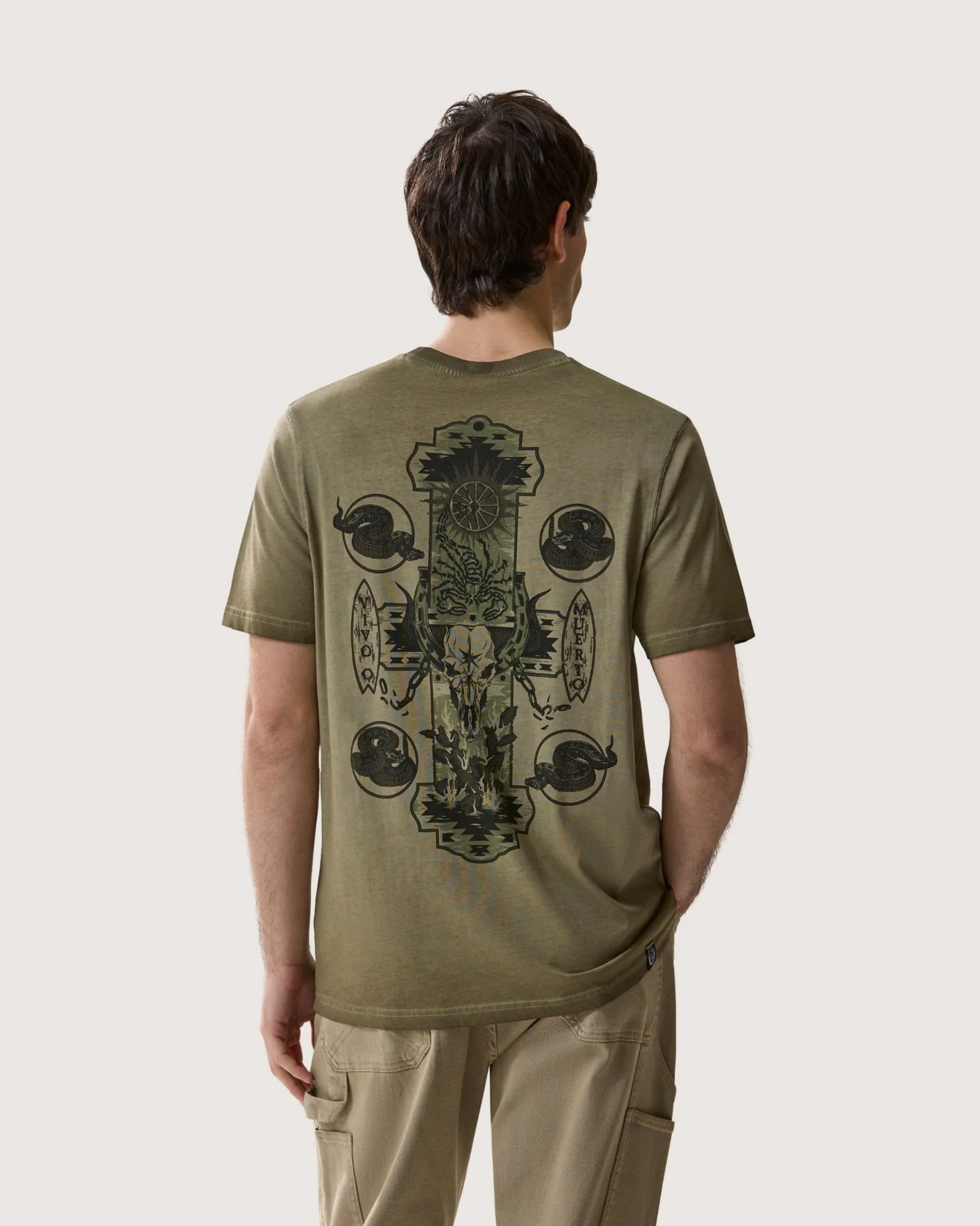 T-shirt stampata "Trinidad" uomo - Image 4