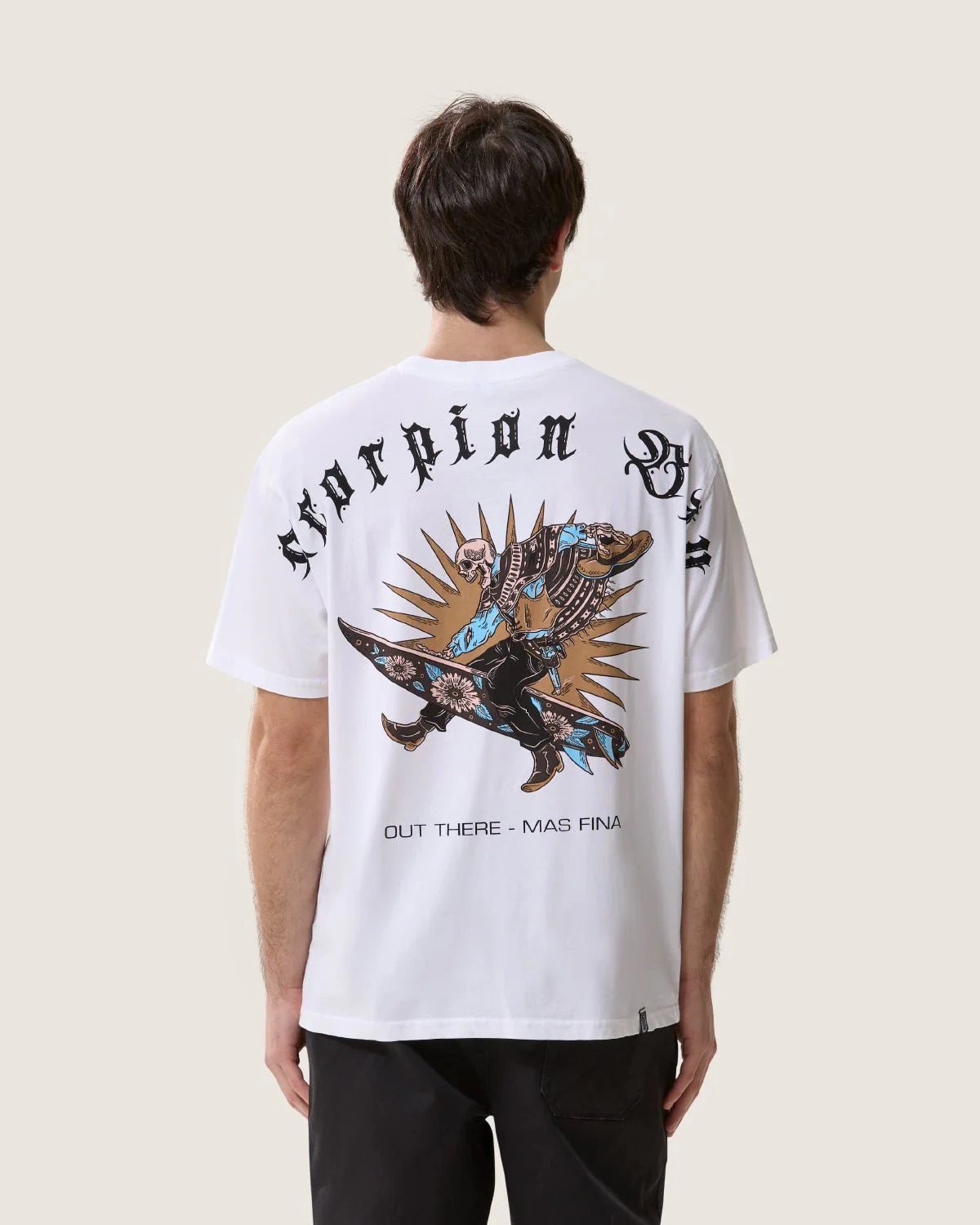 T-shirt stampata "Surf Rodeo" uomo - Image 4