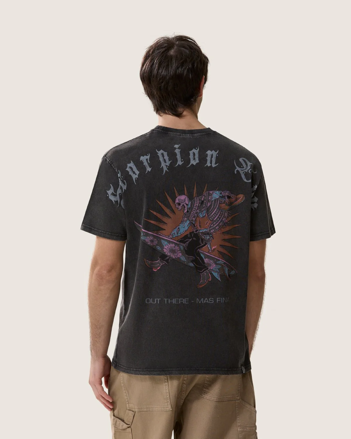 T-shirt stampata "Surf Rodeo" uomo - Image 4
