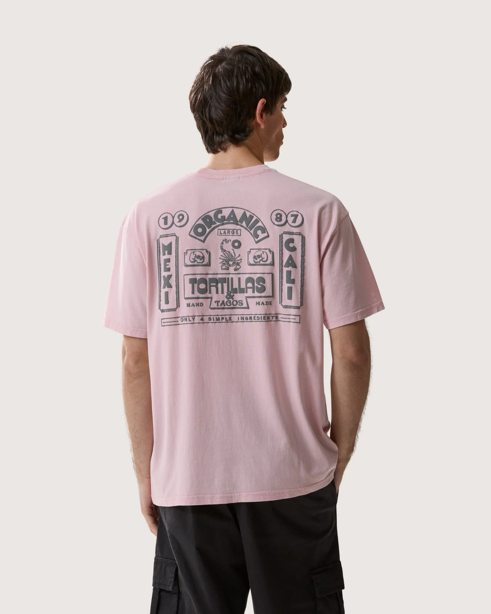 T-shirt stampata "Tortillas & Tacos" uomo - Image 2