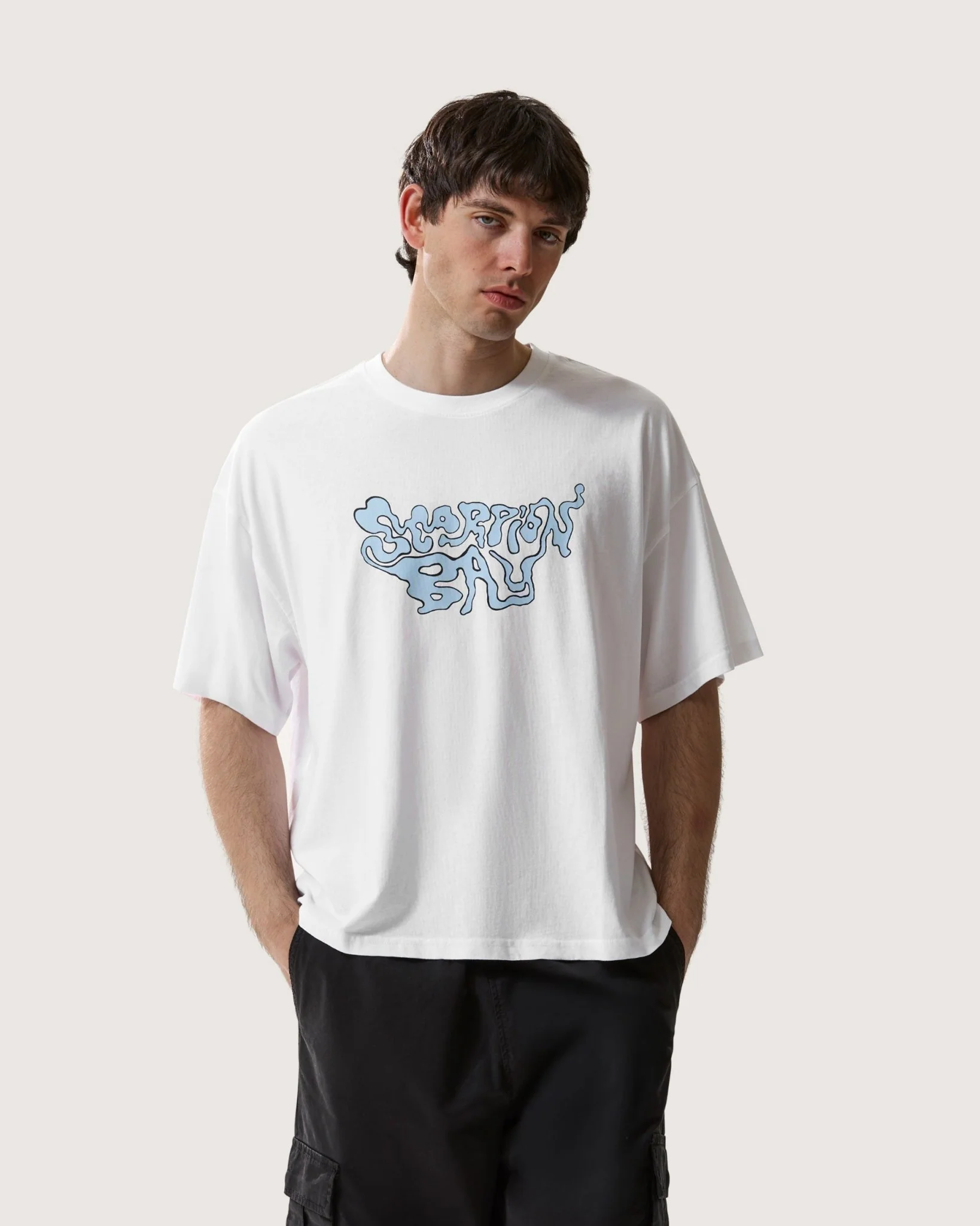 T-shirt boxy "Scorpion Smoke" uomo - Image 2