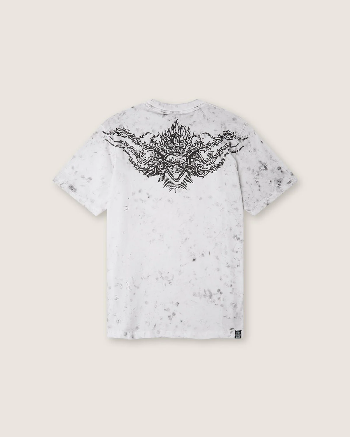 T-shirt stampata "Sacred Heart" uomo - Image 3