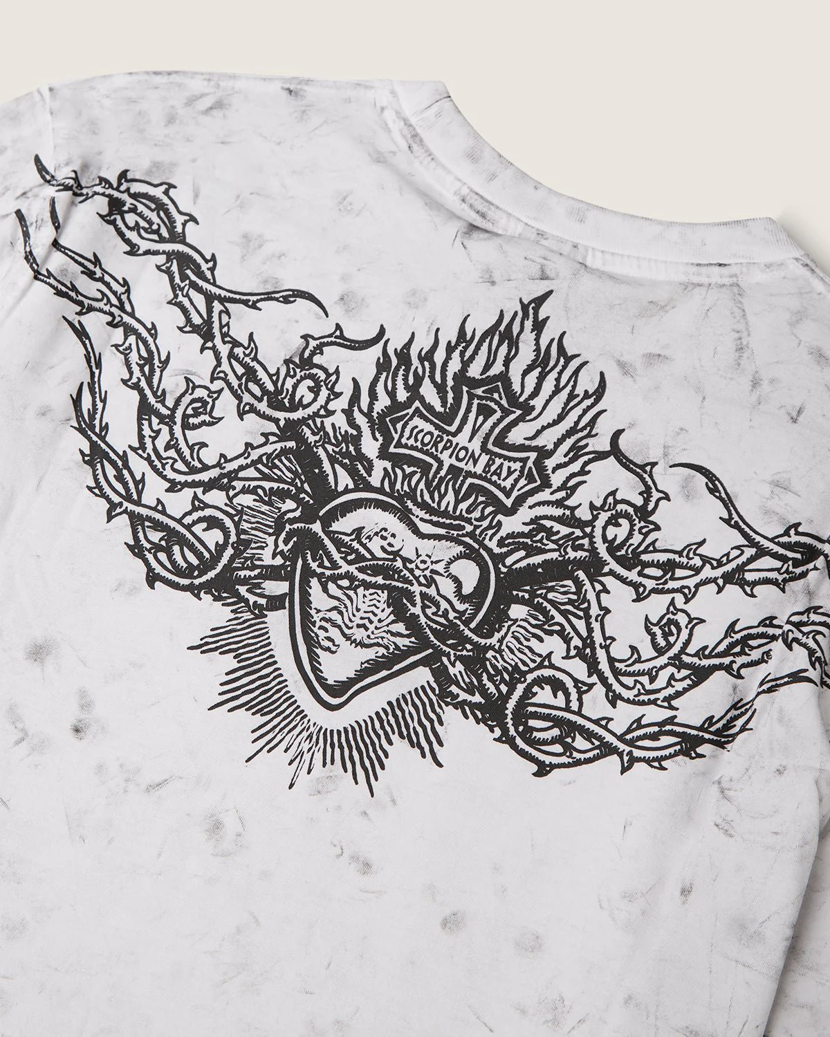 T-shirt stampata "Sacred Heart" uomo - Image 5