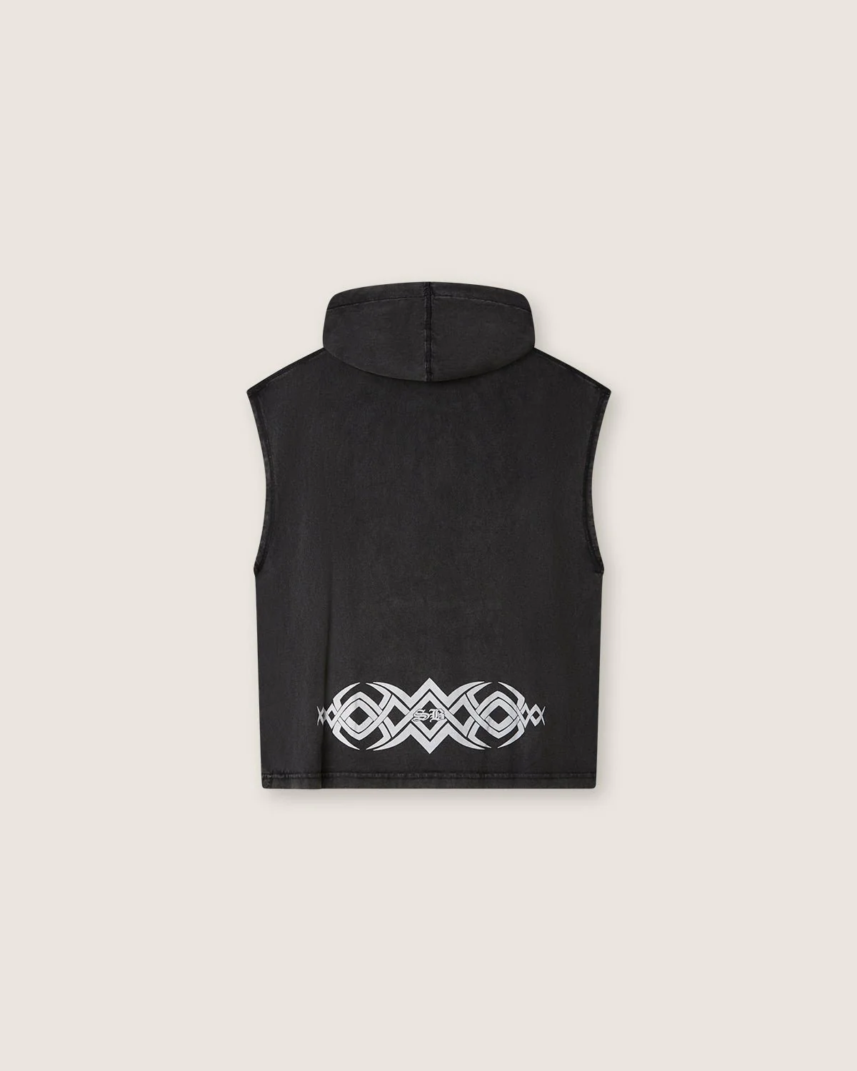 T-shirt boxy con cappuccio "Tribal" uomo - Image 3