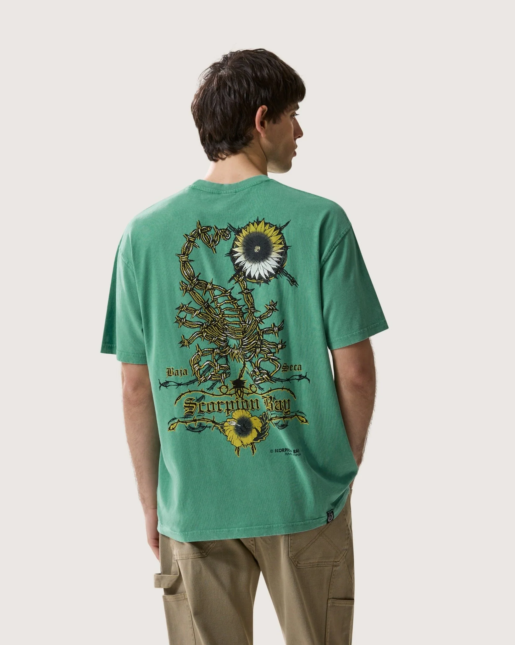 T-shirt d'archivio "Scorpion Wire" uomo - Image 4