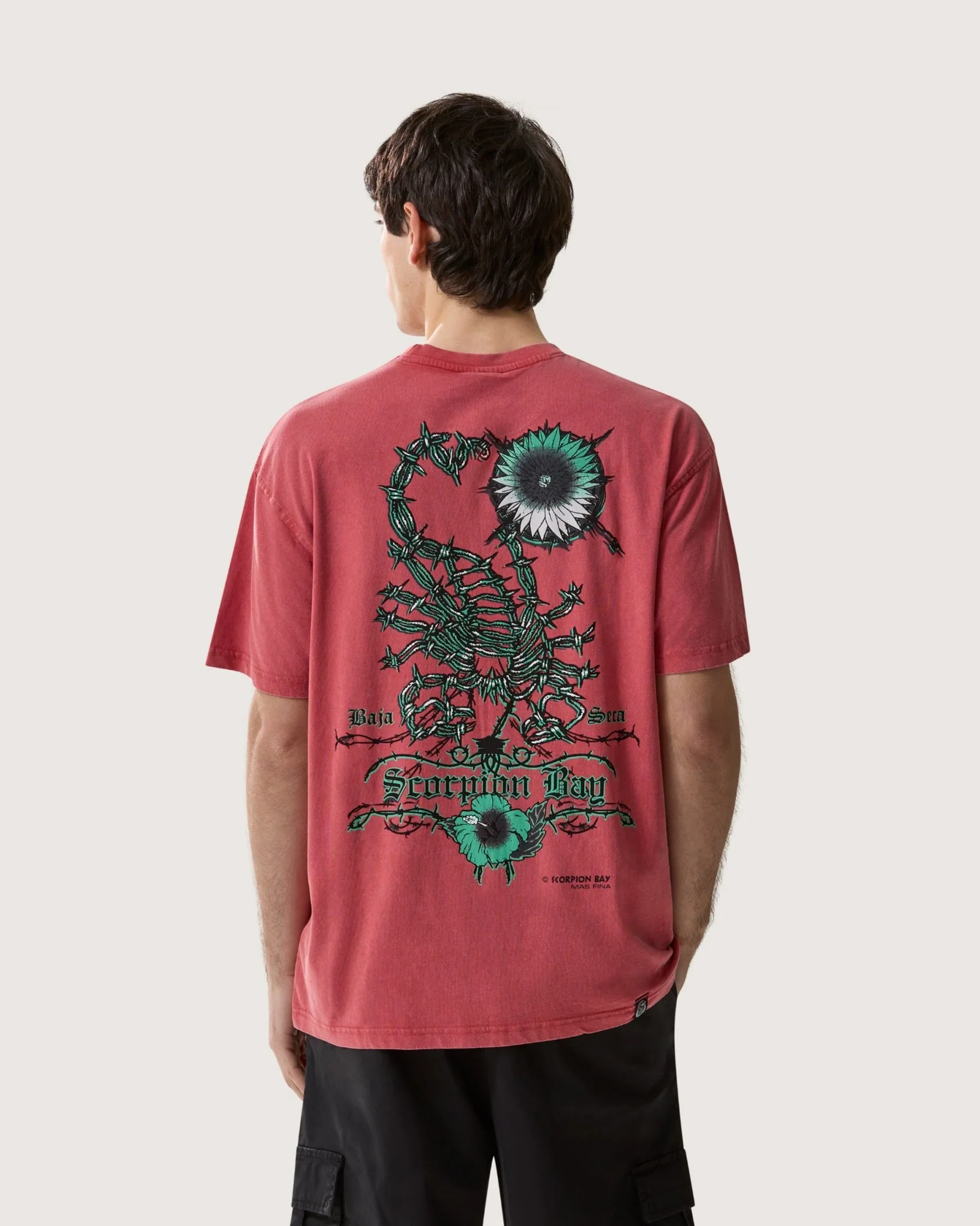 T-shirt d'archivio "Scorpion Wire" uomo - Image 4